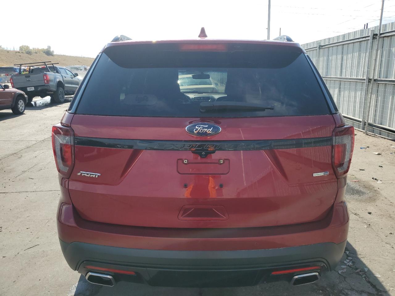 2017 Ford Explorer VIN 1FM5K8GT2HGD03469 Copart auction photo, side damage thumbnail 6