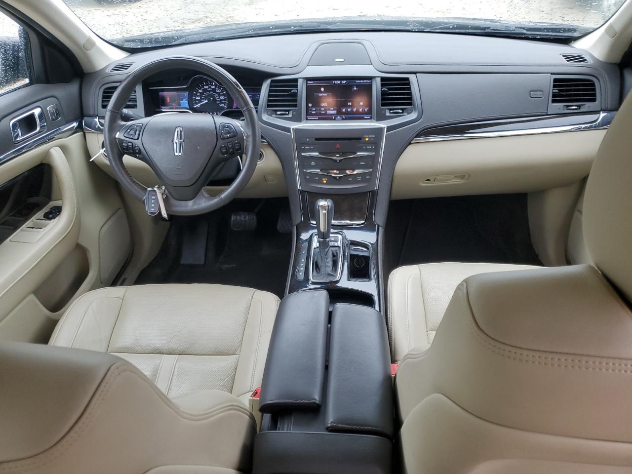 2013 Lincoln MKS VIN 1LNHL9FT9DG606096 Copart auction photo, front end damage thumbnail 8