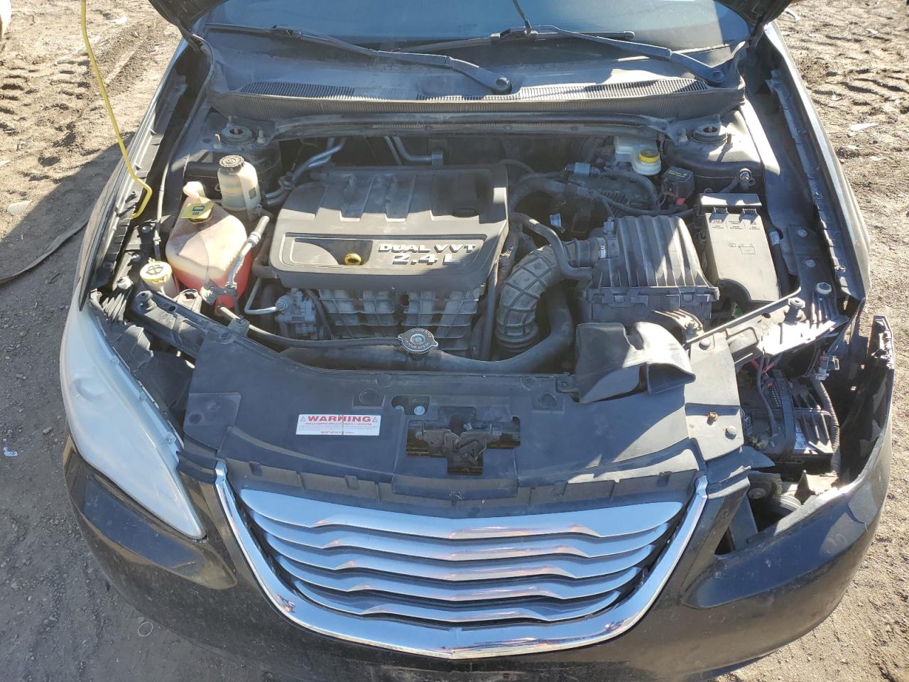 2011 Chrysler 200 VIN 1C3BC1FB3BN576156 Copart auction photo, front end / side damage thumbnail 11