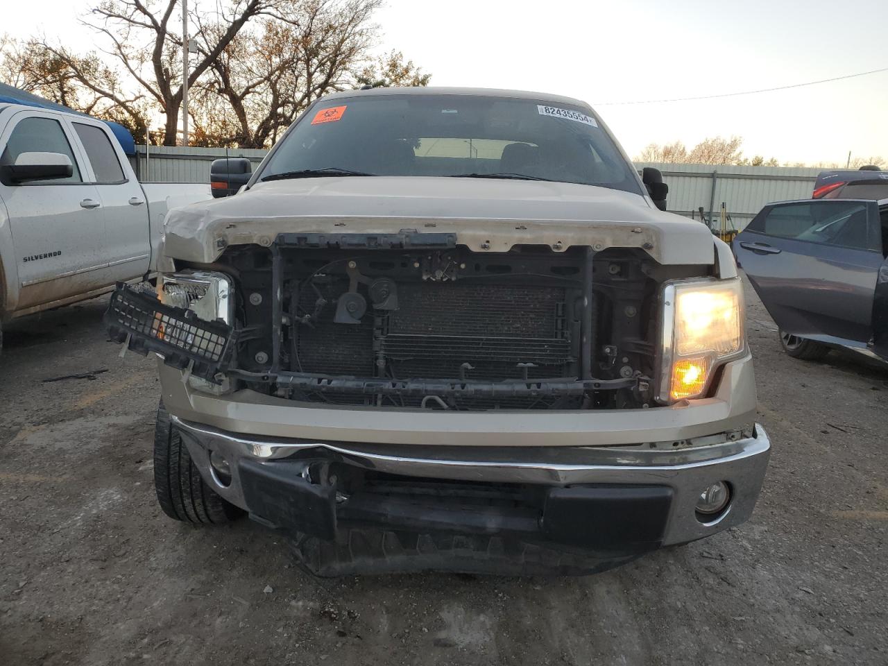 2010 Ford F-150 VIN 1FTEW1C8XAFD87439 Copart auction photo, front end damage thumbnail 5
