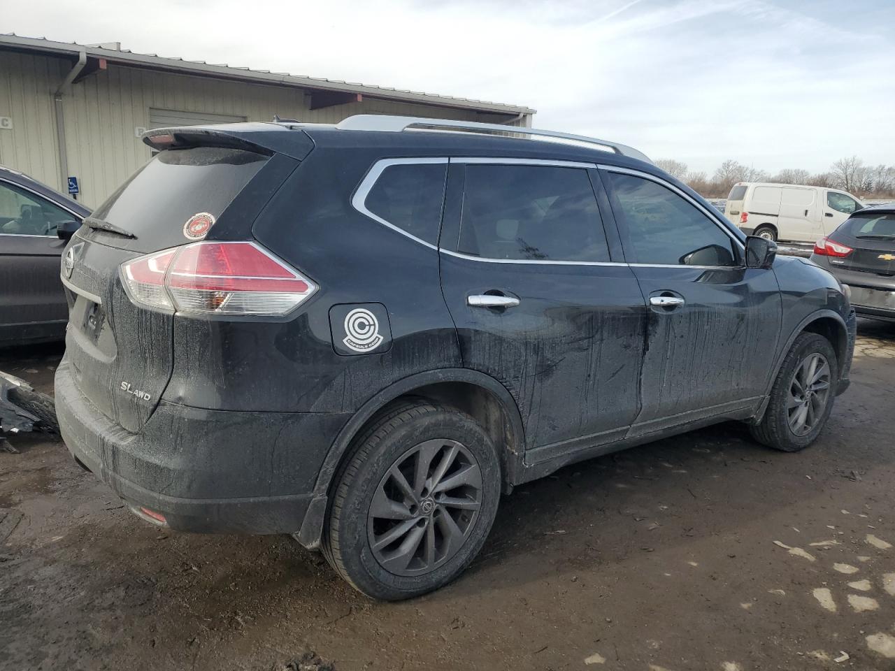 2016 Nissan Rogue VIN 5N1AT2MV4GC839571 Copart auction photo, front end damage thumbnail 3