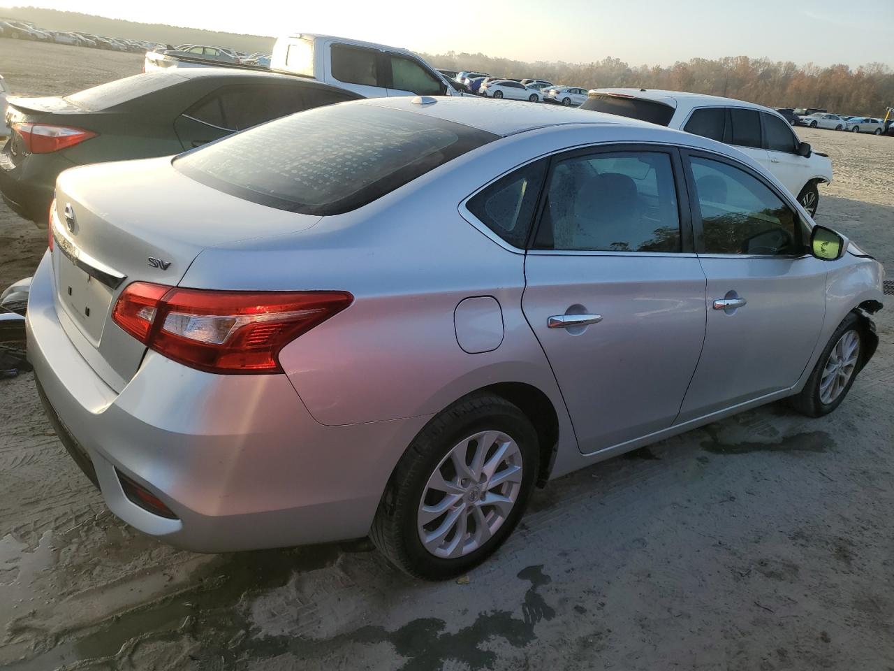 2019 Nissan Sentra VIN 3N1AB7AP7KY313786 Copart auction photo, front end damage thumbnail 3