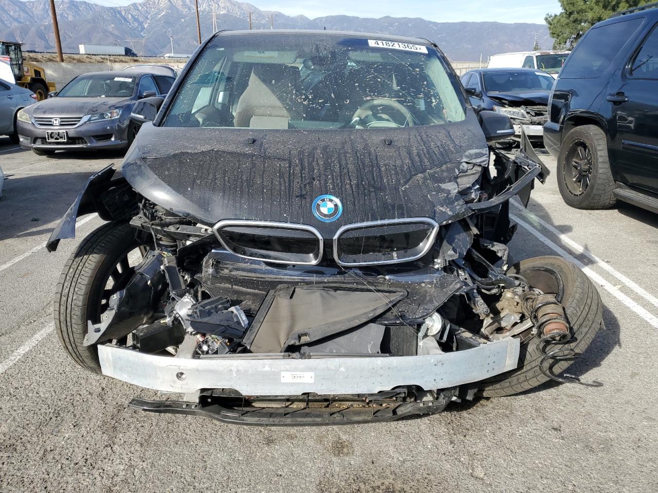 2018 BMW i3 VIN WBY7Z8C57JVB87205 Copart auction photo, front end damage thumbnail 5