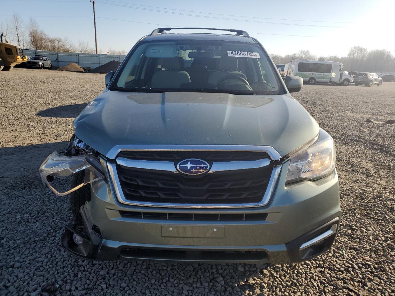 2018 Subaru Forester VIN JF2SJAGC3JH535890 Copart auction photo, side / undercarriage damage thumbnail 5