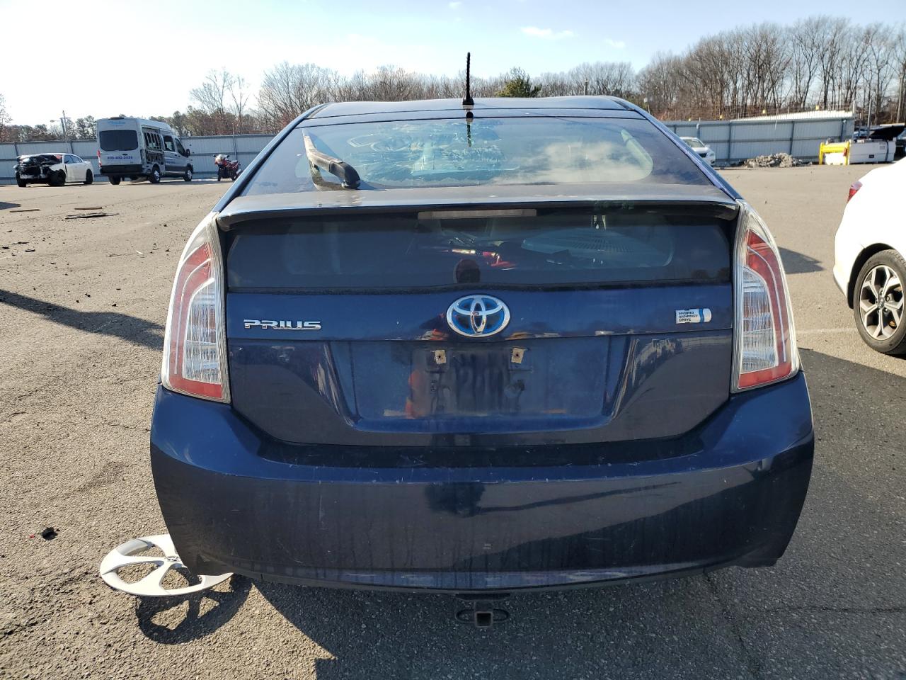2012 Toyota Prius VIN JTDKN3DU7C1500695 Copart auction photo, front end damage thumbnail 6