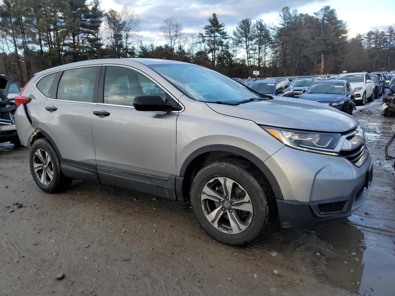 2018 Honda CR-V VIN 2HKRW6H39JH217302 Copart auction photo, rear end / front end damage thumbnail 4