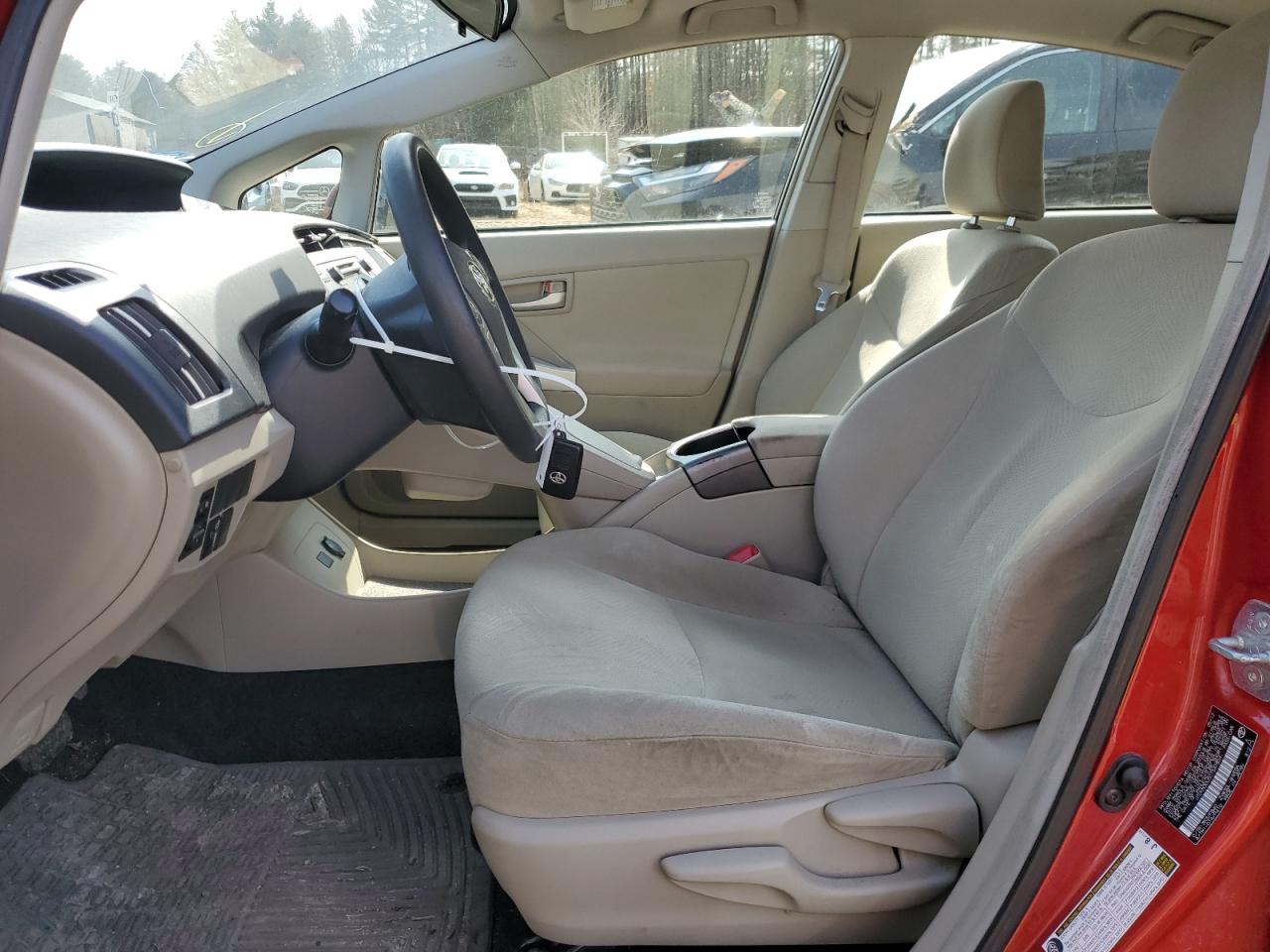 2012 Toyota Prius VIN JTDKN3DU5C1547854 Copart auction photo, rear end damage thumbnail 7