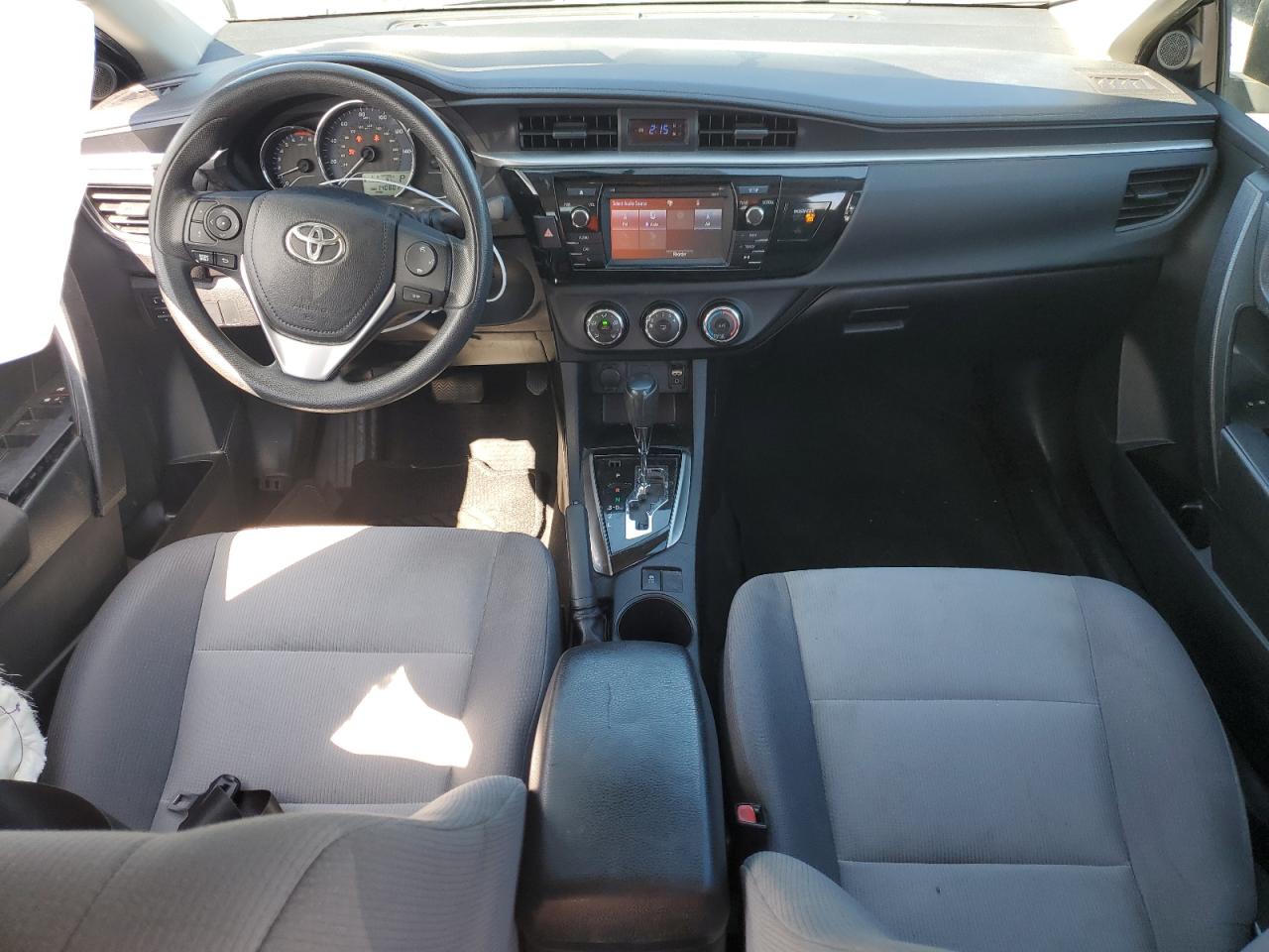 2016 Toyota Corolla VIN 2T1BURHE8GC570328 Copart auction photo, side / front end damage thumbnail 8