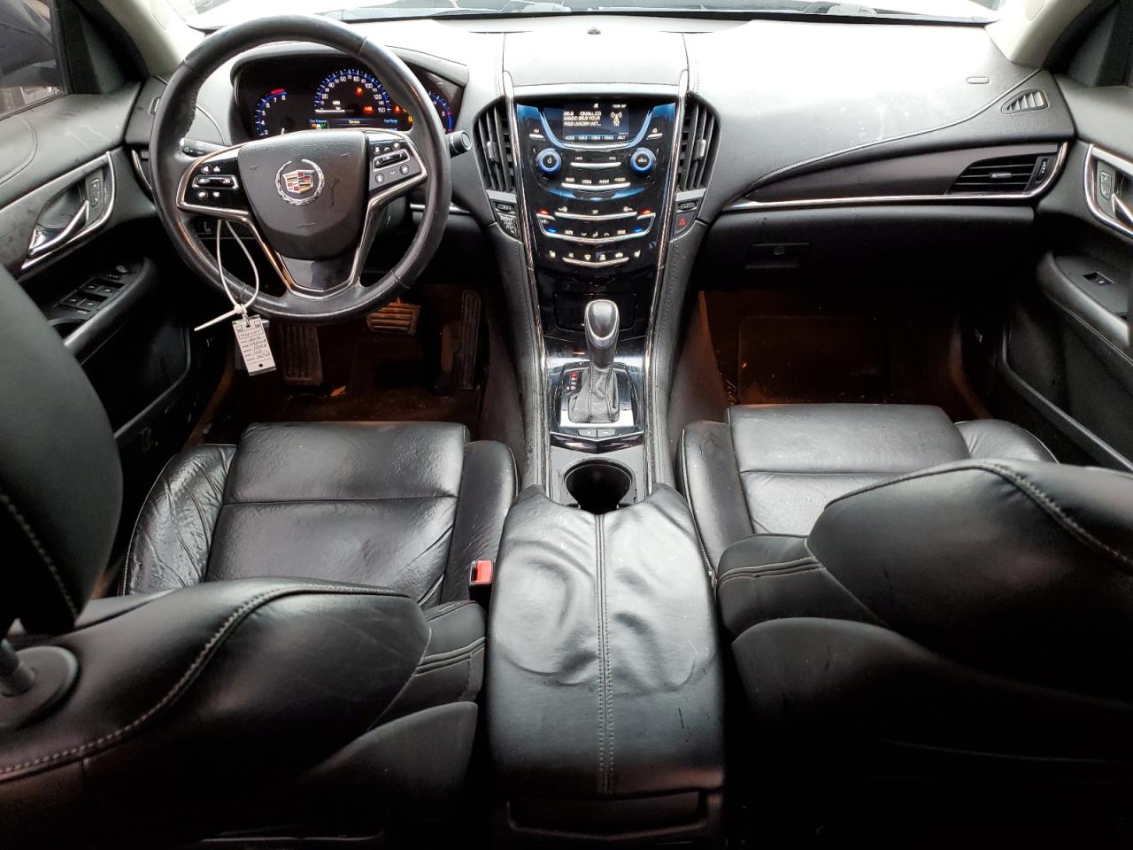 2014 Cadillac ATS VIN 1G6AA5RX1E0114372 Copart auction photo, front end / rear end damage thumbnail 8