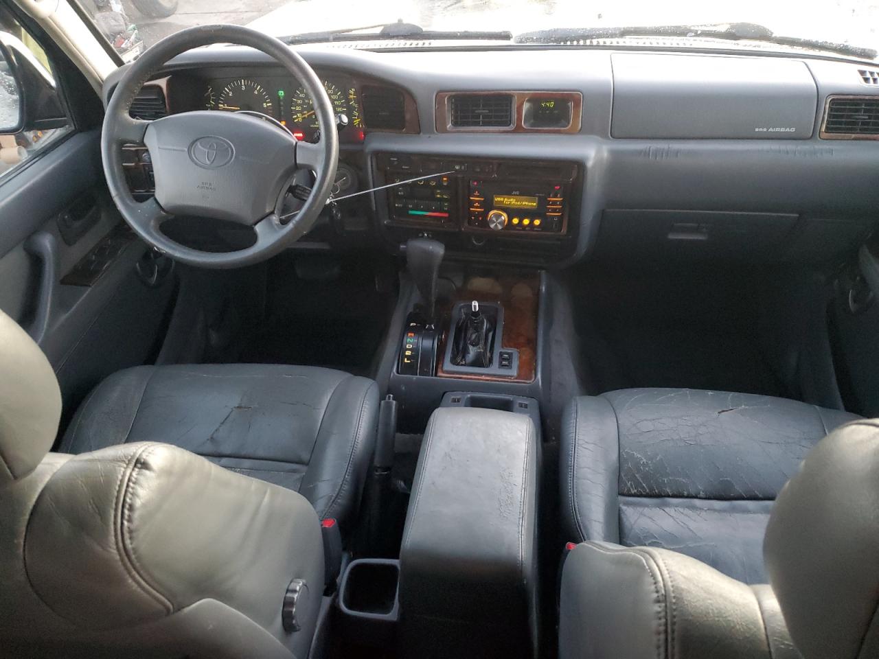 1997 Toyota Land Cruiser VIN JT3HJ85J7V0156824 Copart auction photo, front end damage thumbnail 8