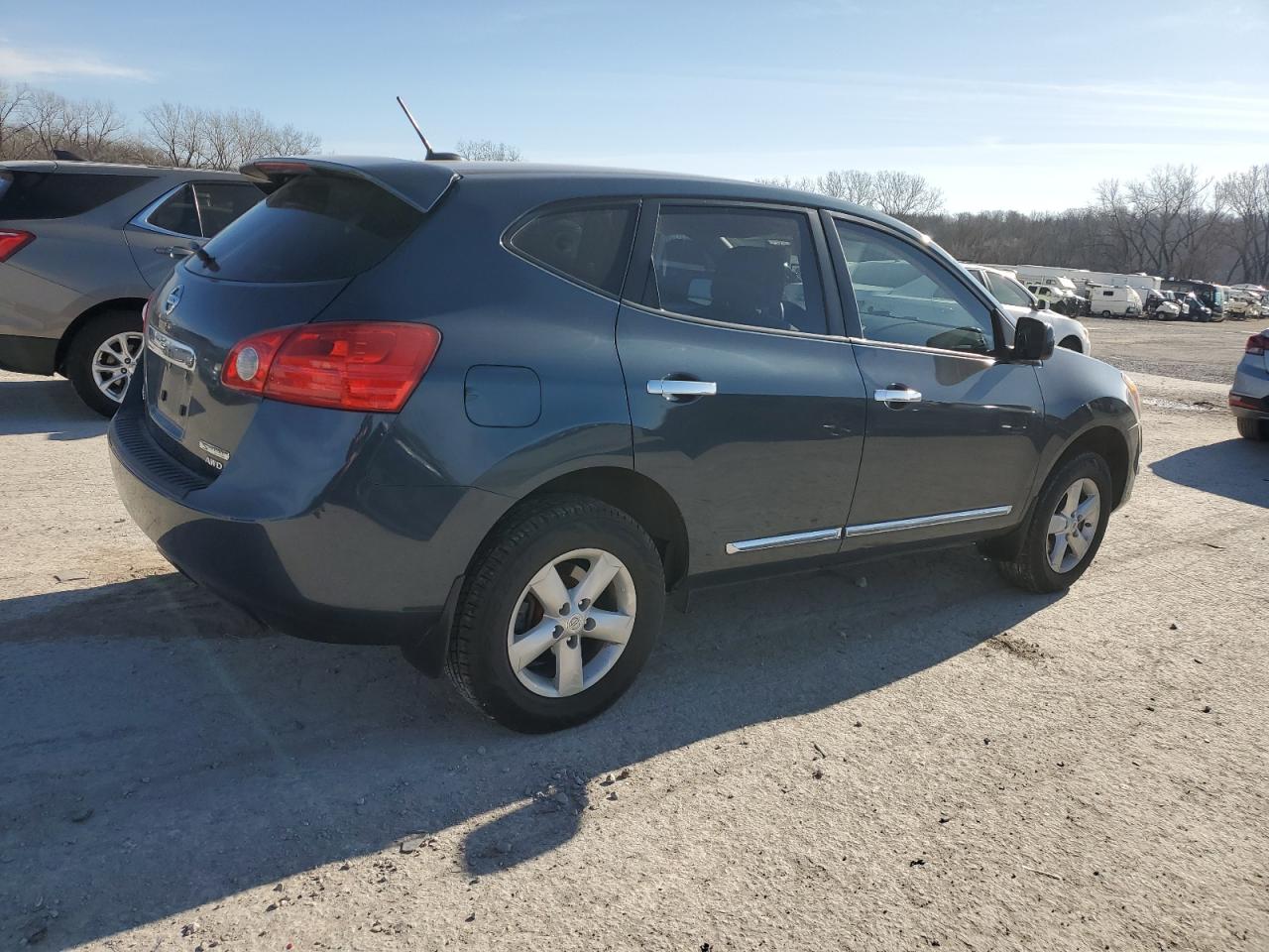 2013 Nissan Rogue VIN JN8AS5MV8DW657640 Copart auction photo, all over / undercarriage damage thumbnail 3