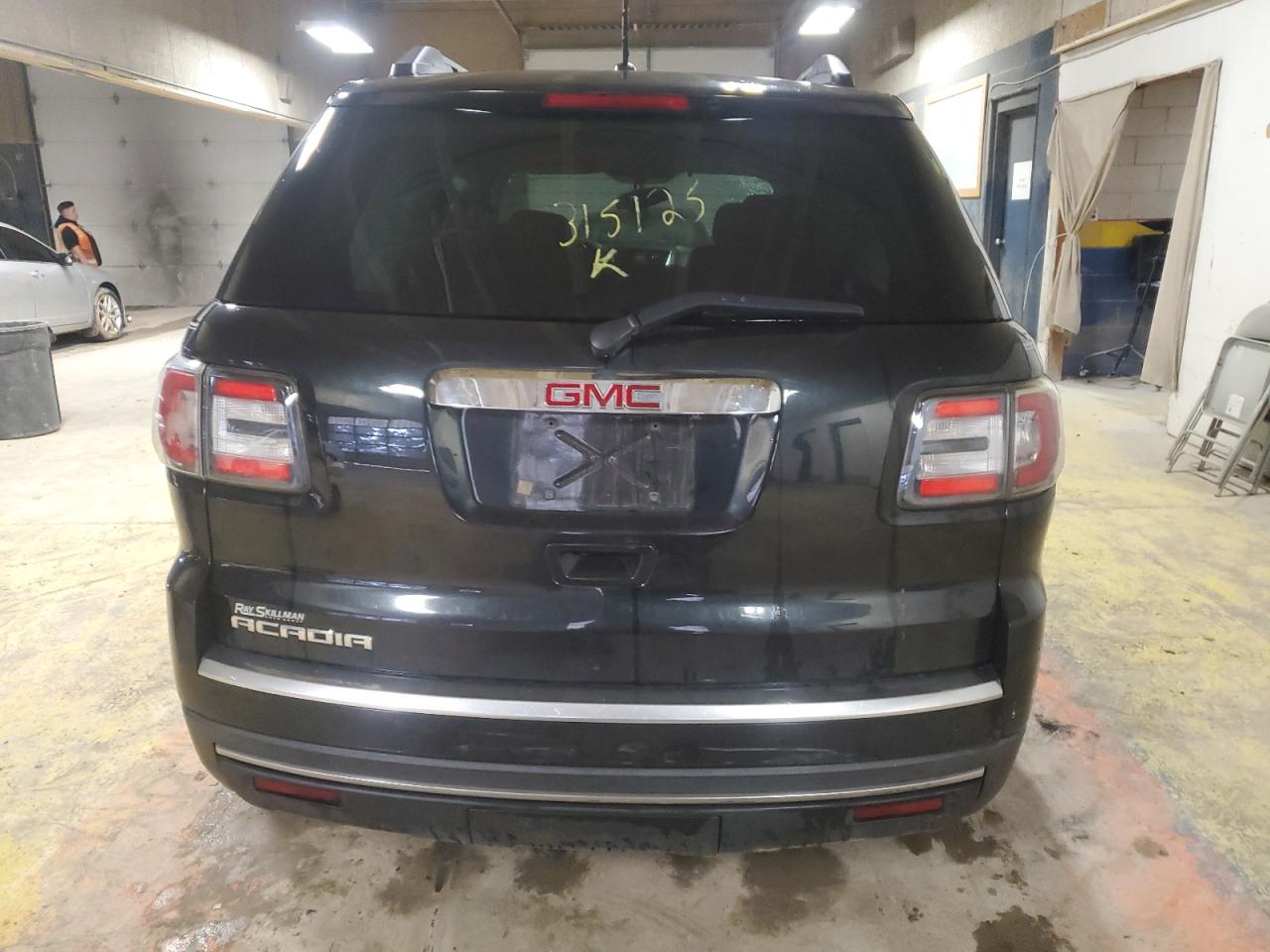 2014 GMC Acadia VIN 1GKKRNED8EJ315125 Copart auction photo, side / undercarriage damage thumbnail 6