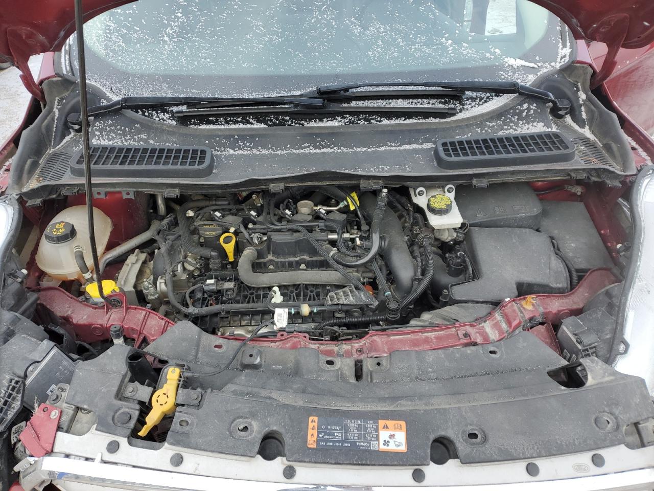 2019 Ford Escape VIN 1FMCU9HD3KUC15277 Copart auction photo, front end / minor dent/scratches damage thumbnail 12