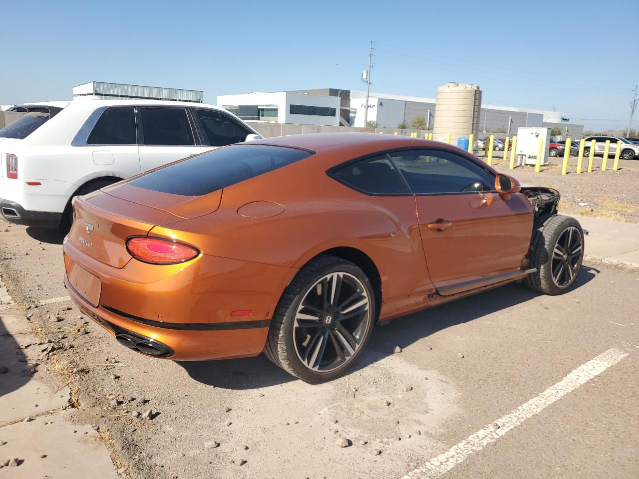 2020 Bentley Continental VIN SCBCG2ZG6LC076719 Copart auction photo, front end damage thumbnail 3