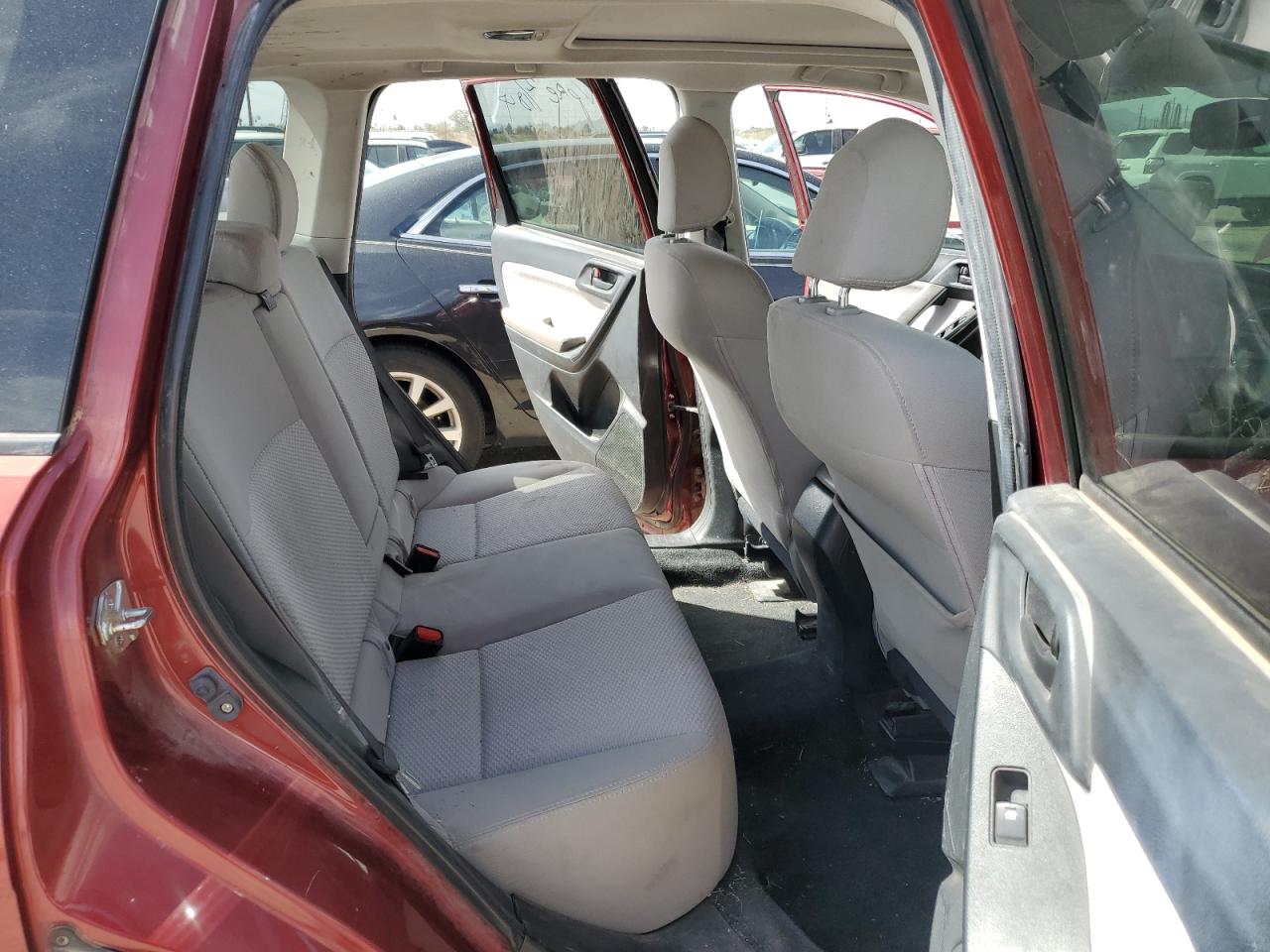 2016 Subaru Forester VIN JF2SJADC0GH453077 Copart auction photo, rear end damage thumbnail 10