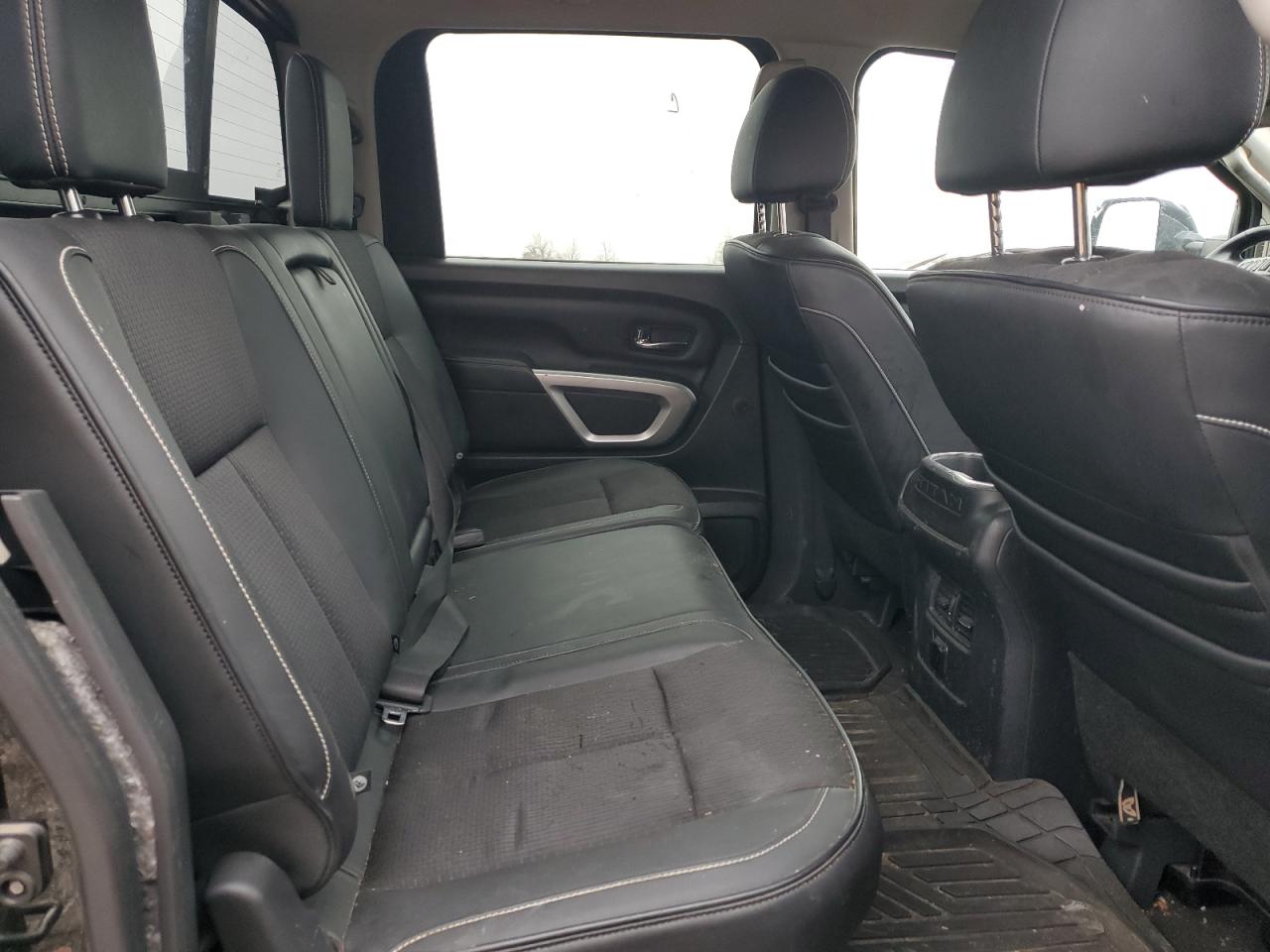 2018 Nissan Titan VIN 1N6AA1E58JN523036 Copart auction photo, front end / side damage thumbnail 10