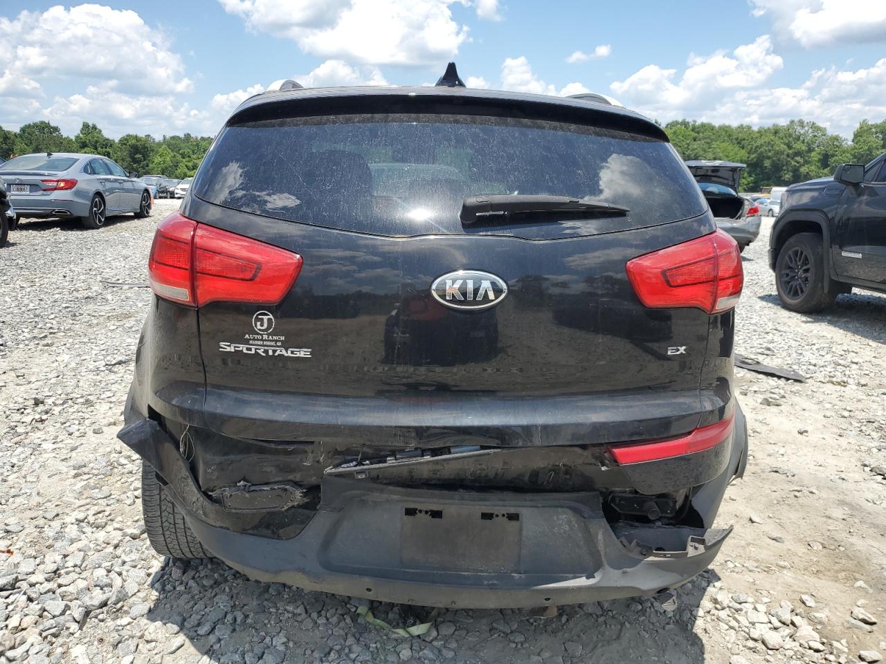 2016 KIA Sportage VIN KNDPC3AC4G7826819 Copart auction photo, rear end / front end damage thumbnail 6