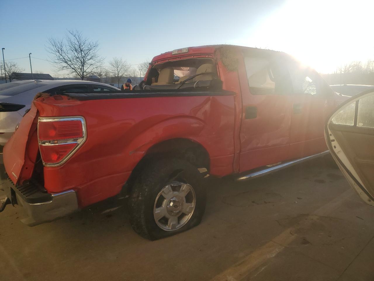 2013 Ford F-150 VIN 1FTFW1EF5DKF74535 Copart auction photo, rollover damage thumbnail 3