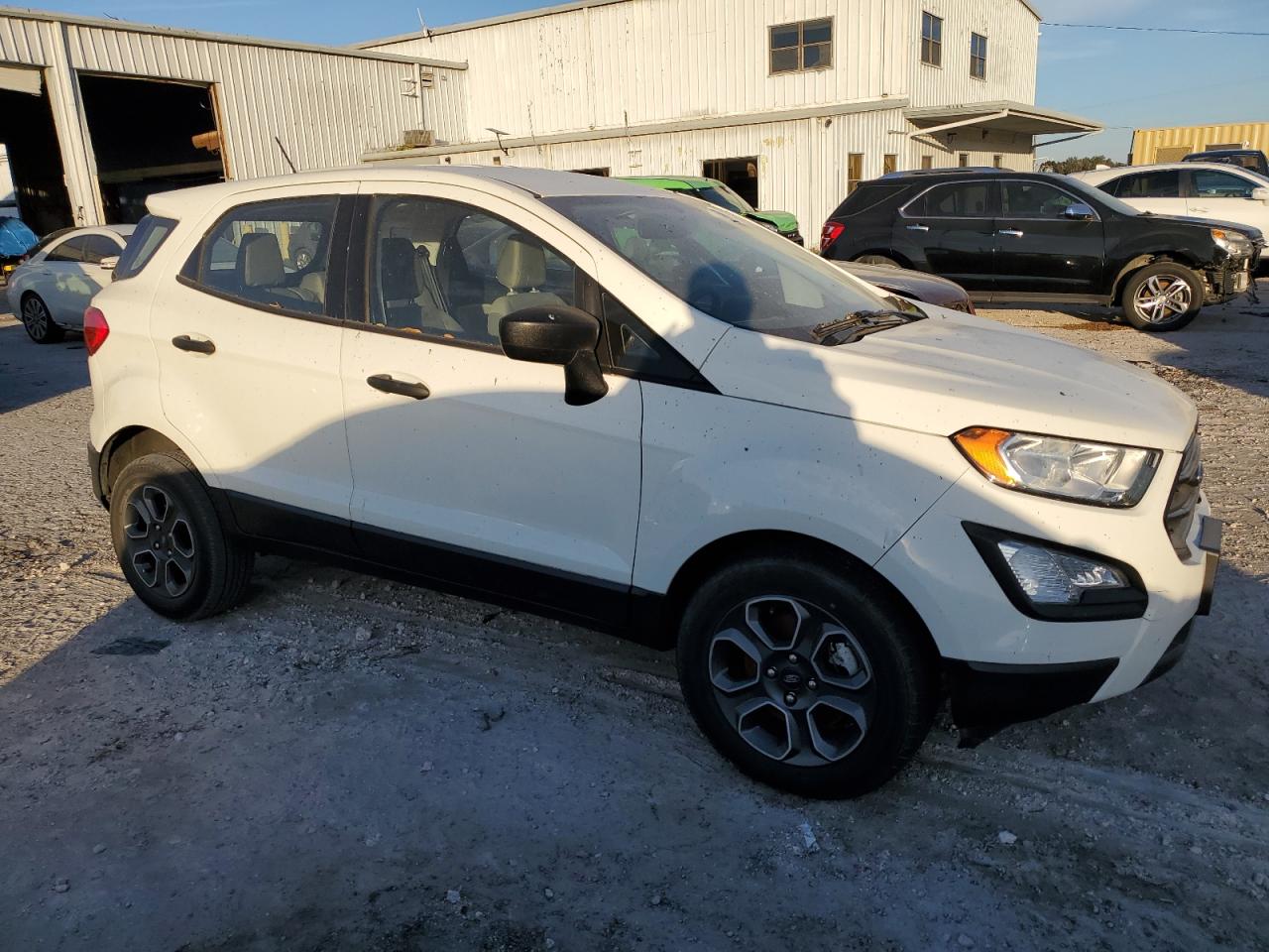 2019 Ford EcoSport VIN MAJ3S2FE1KC291329 Copart auction photo, front end / side damage thumbnail 4