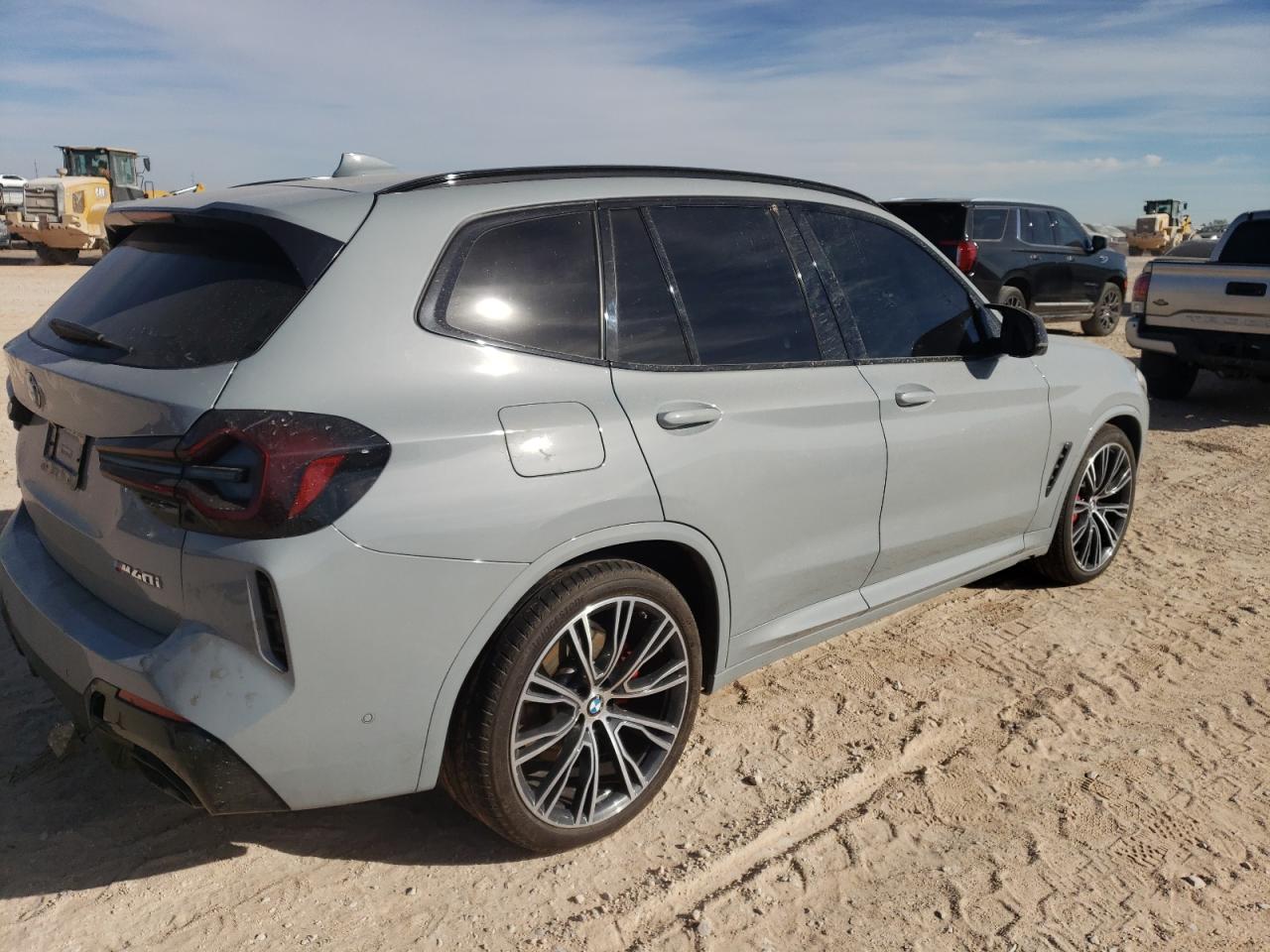 2022 BMW X3 M VIN 5UX83DP01N9L87327 Copart auction photo, water/flood damage thumbnail 3