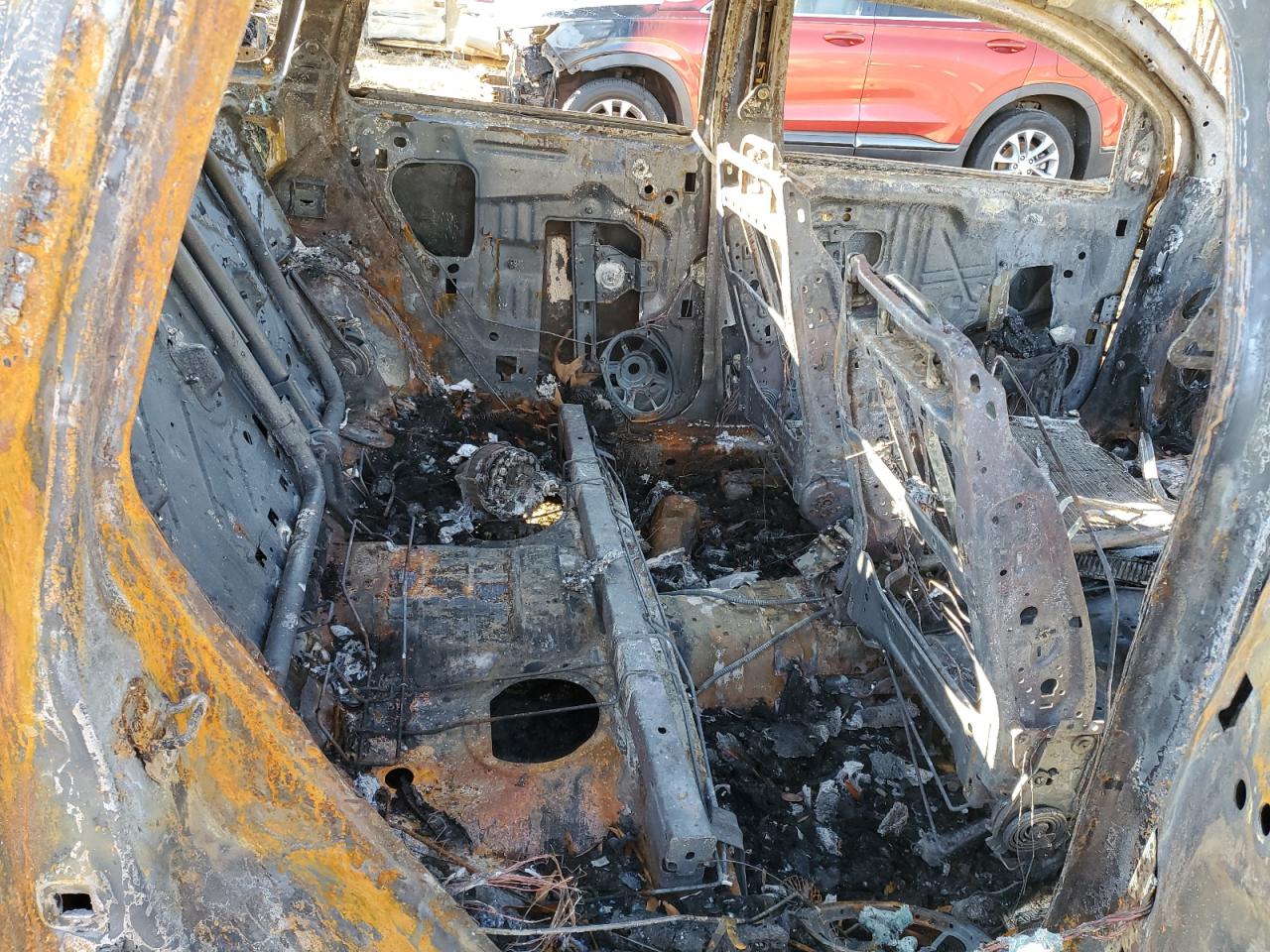 2010 Dodge Caliber VIN 1B3CB4HA5AD650935 Copart auction photo, burn damage thumbnail 10
