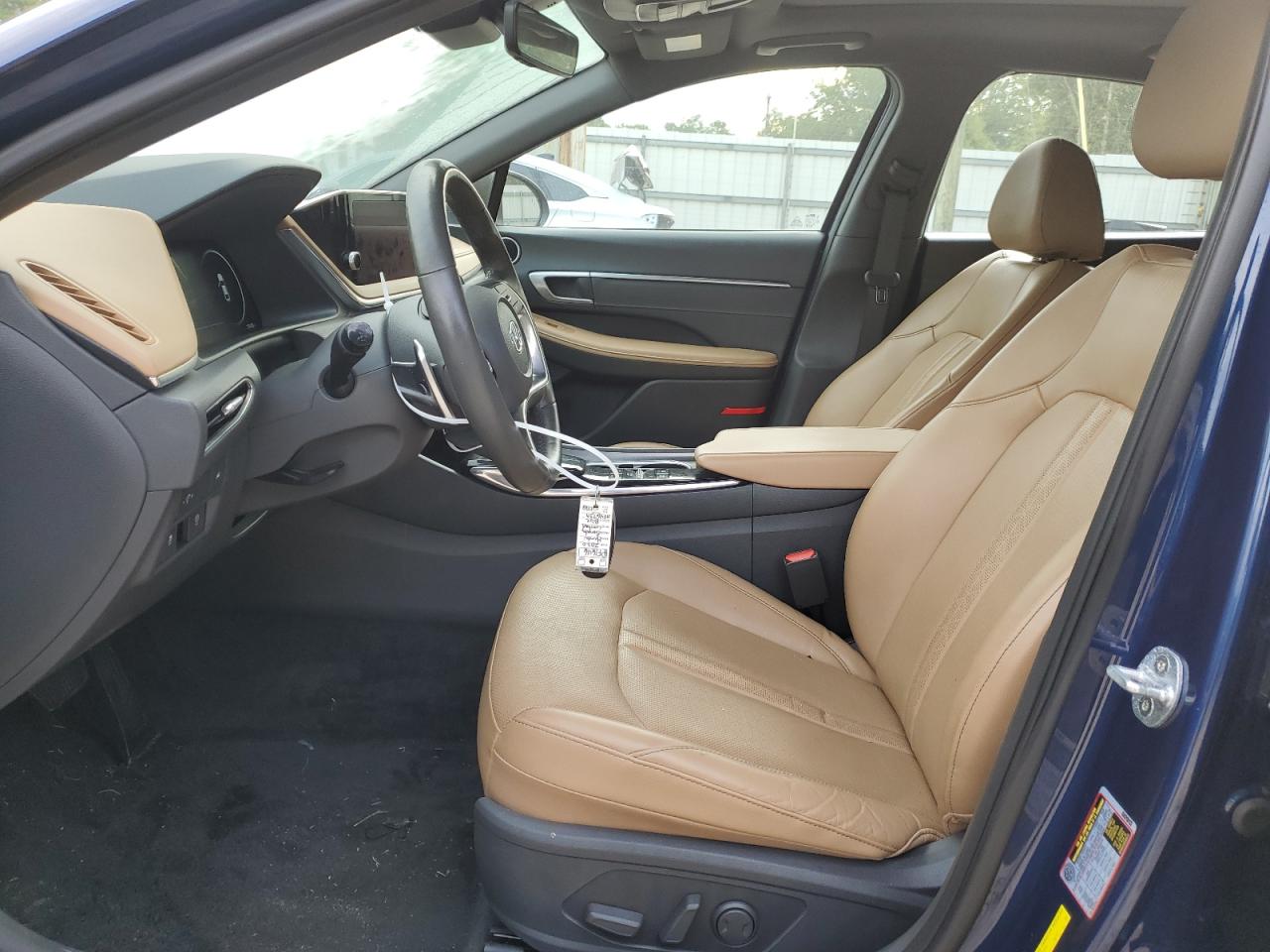 2020 Hyundai Sonata VIN 5NPEH4J21LH046739 Copart auction photo, rear end damage thumbnail 7