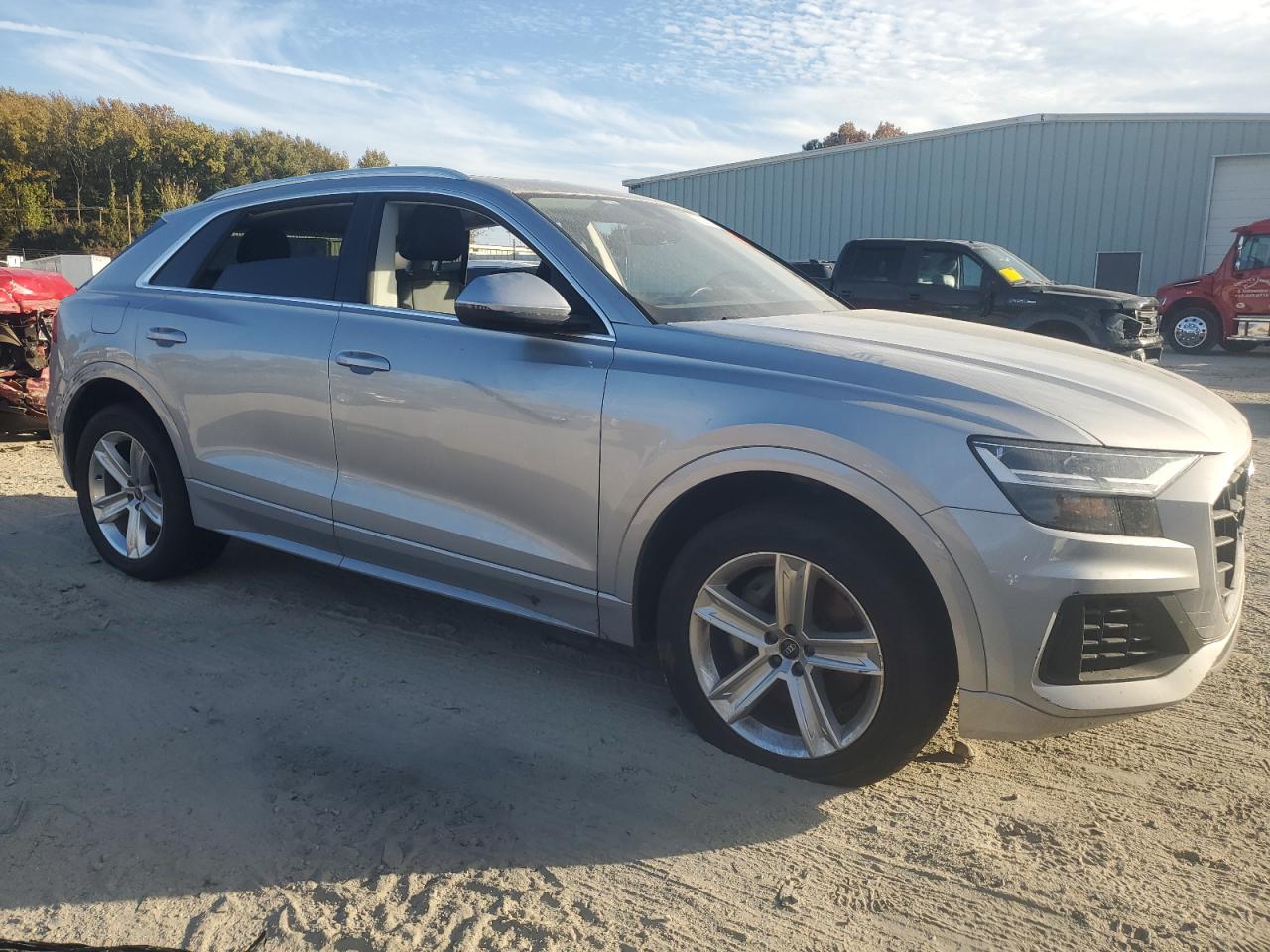 2021 Audi Q8 VIN WA1AVAF14MD033927 Copart auction photo, water/flood damage thumbnail 4