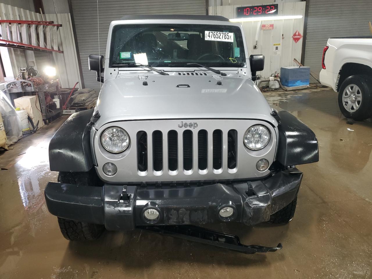 2014 Jeep Wrangler VIN 1C4BJWDG9EL140263 Copart auction photo, front end damage thumbnail 5