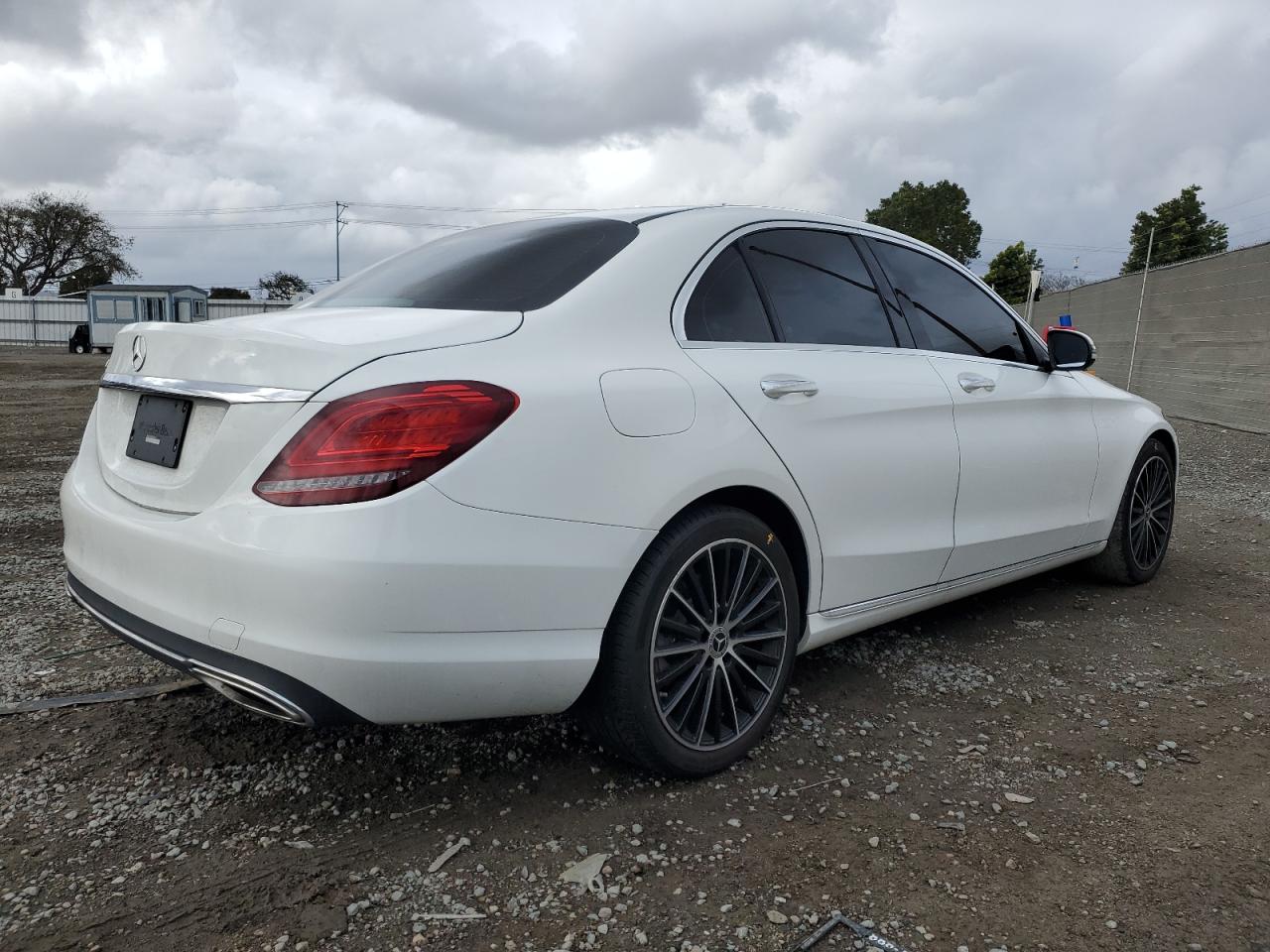 2021 Mercedes-Benz C-klasse VIN W1KWF8DB9MR650682 Copart auction photo, minor dent/scratches damage thumbnail 3
