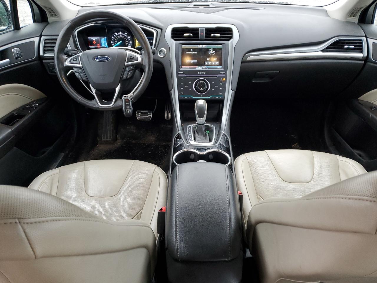 2014 Ford Fusion VIN 3FA6P0K93ER314708 Copart auction photo, front end / side damage thumbnail 8