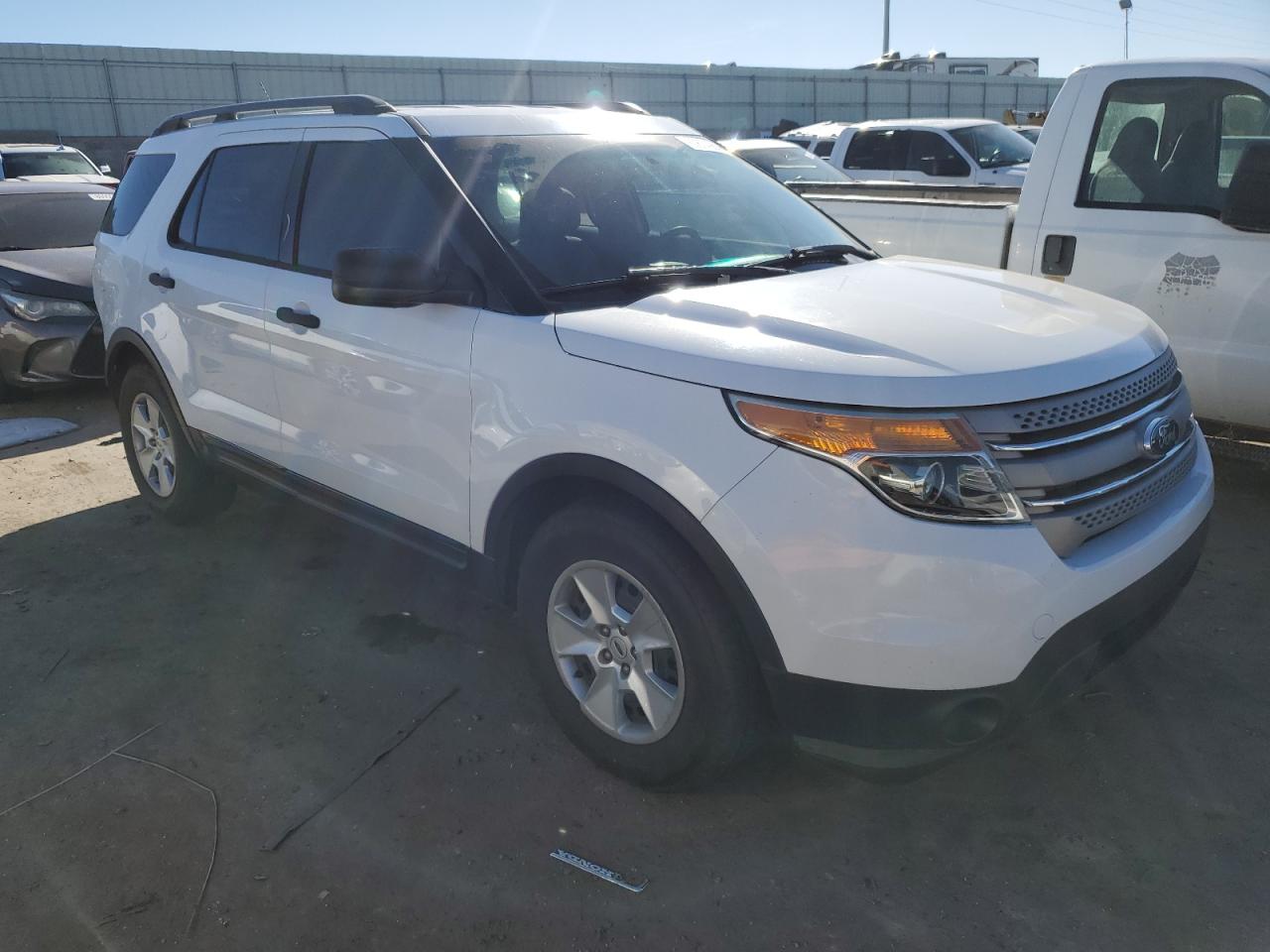 2014 Ford Explorer VIN 1FM5K8B88EGA38152 Copart auction photo, rear end damage thumbnail 4