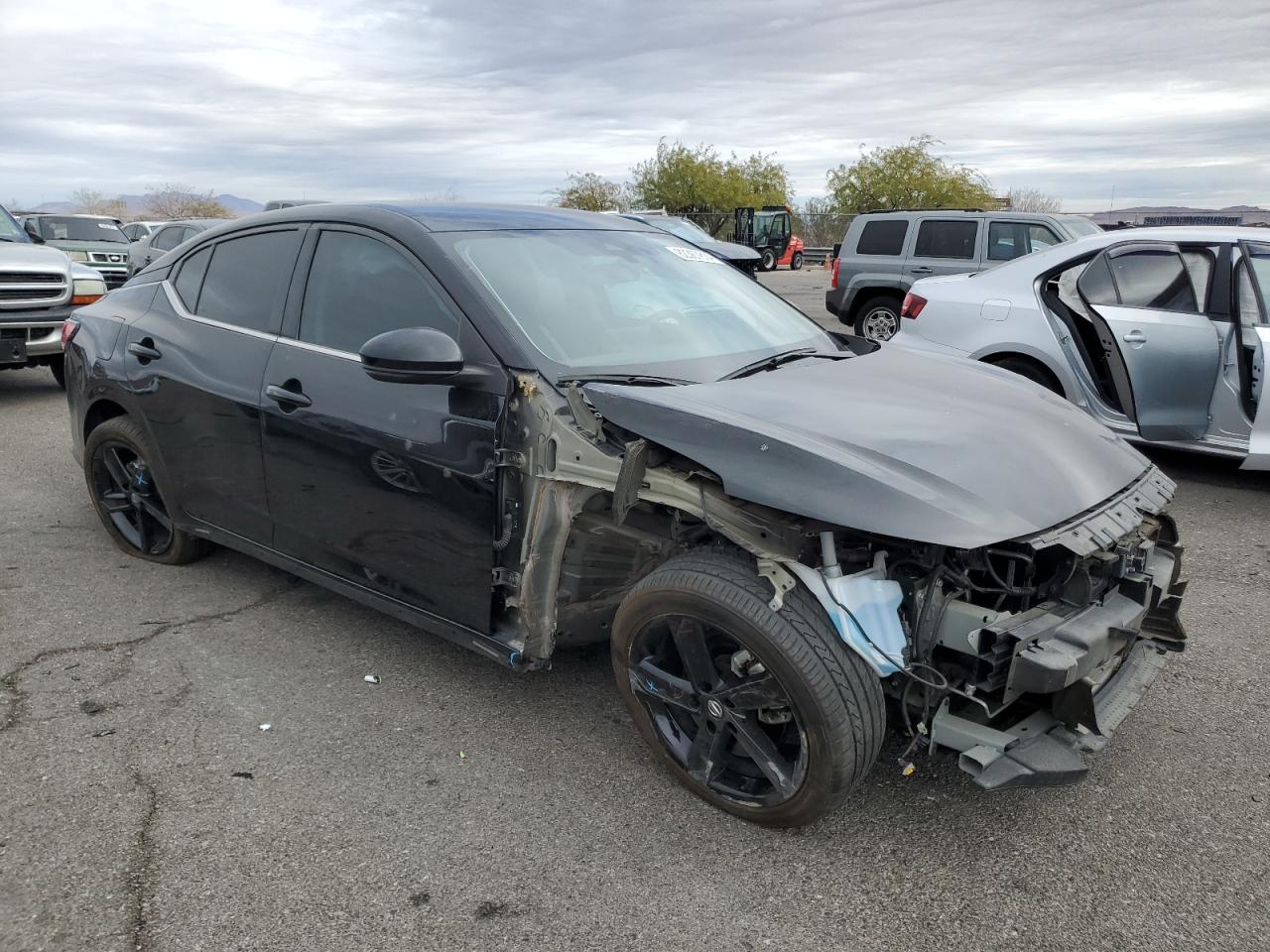 2022 Nissan Sentra VIN 3N1AB8DV1NY284211 Copart auction photo, front end damage thumbnail 4