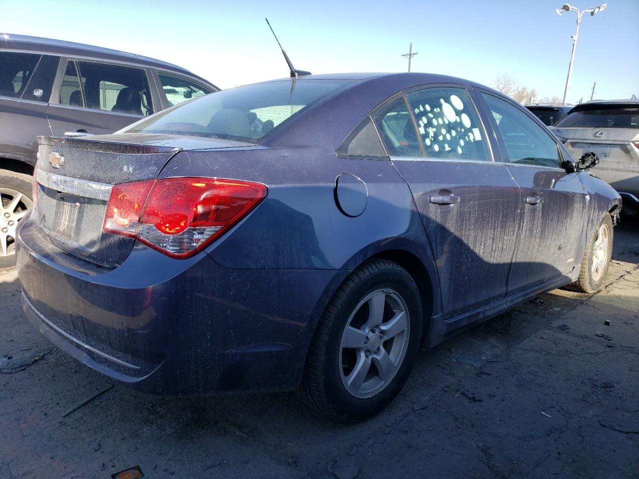 2014 Chevrolet Cruze VIN 1G1PC5SB8E7446535 Copart auction photo, front end / hail damage thumbnail 3