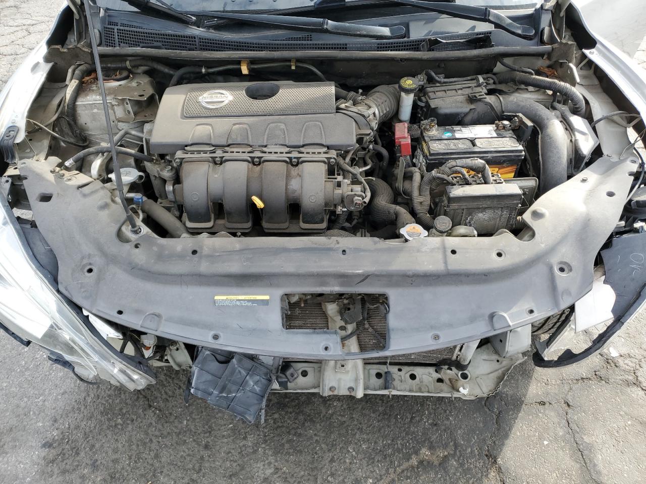 2014 Nissan Sentra VIN 3N1AB7APXEY248260 Copart auction photo, front end / side damage thumbnail 13