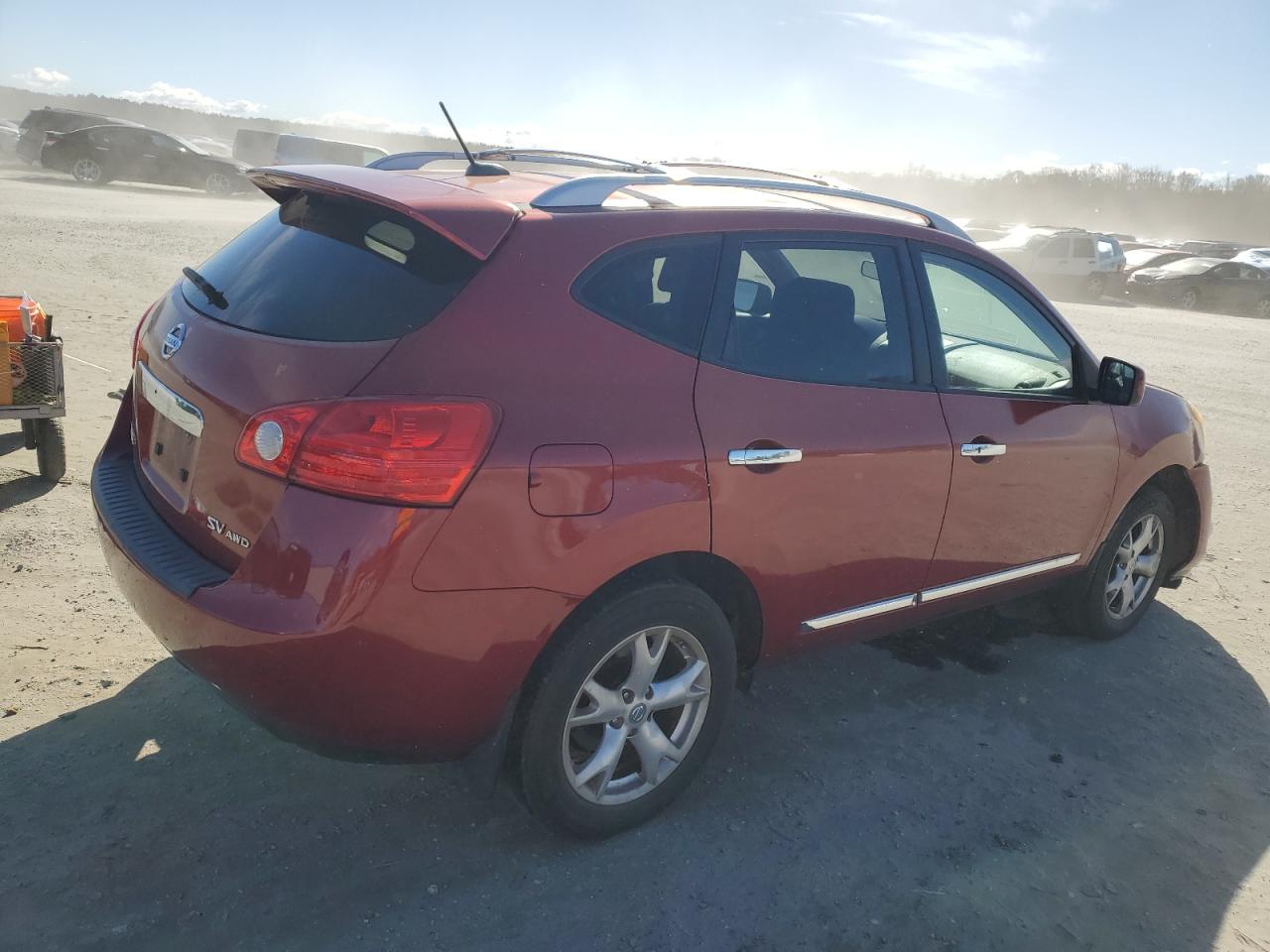 2011 Nissan Rogue VIN JN8AS5MV4BW281984 Copart auction photo, front end damage thumbnail 3