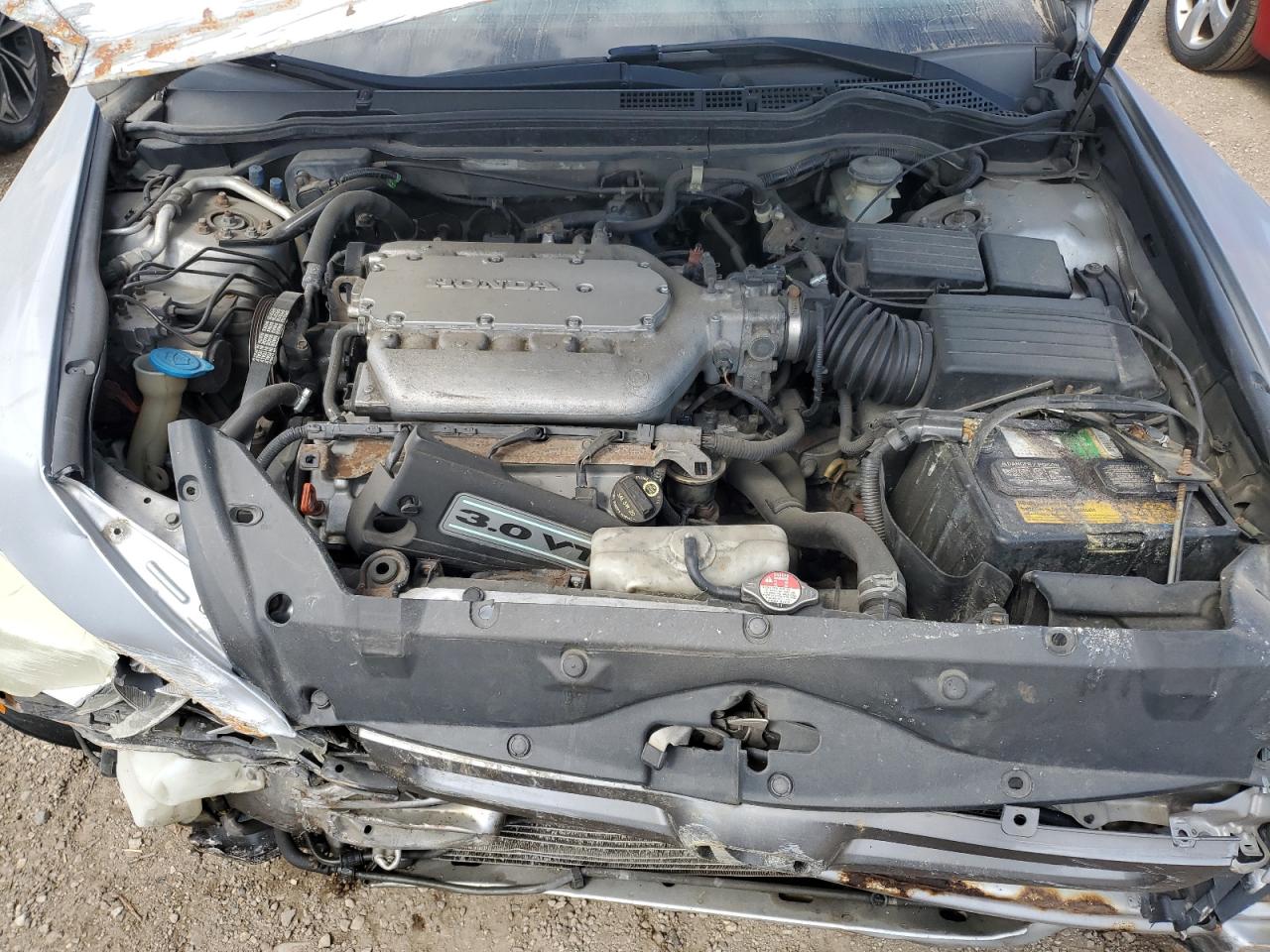 2005 Honda Accord VIN 1HGCM66545A069963 Copart auction photo, front end damage thumbnail 11