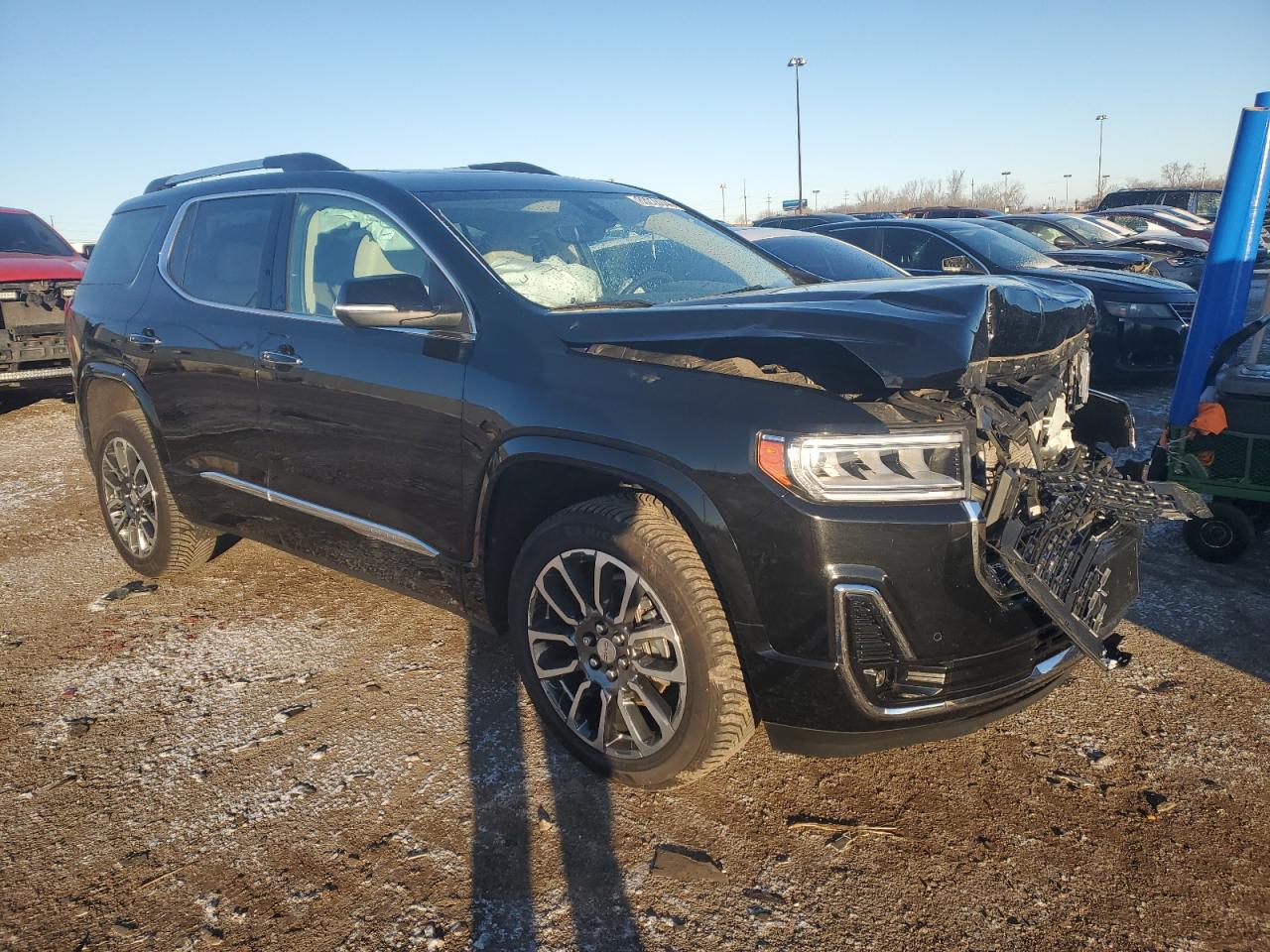 2020 GMC Acadia VIN 1GKKNPLS9LZ154713 Copart auction photo, front end damage thumbnail 4