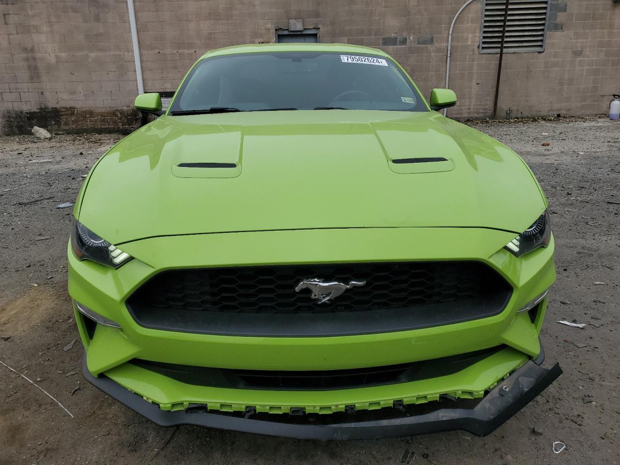 2020 Ford Mustang VIN 1FA6P8TH0L5127592 Copart auction photo, rear end / front end damage thumbnail 5