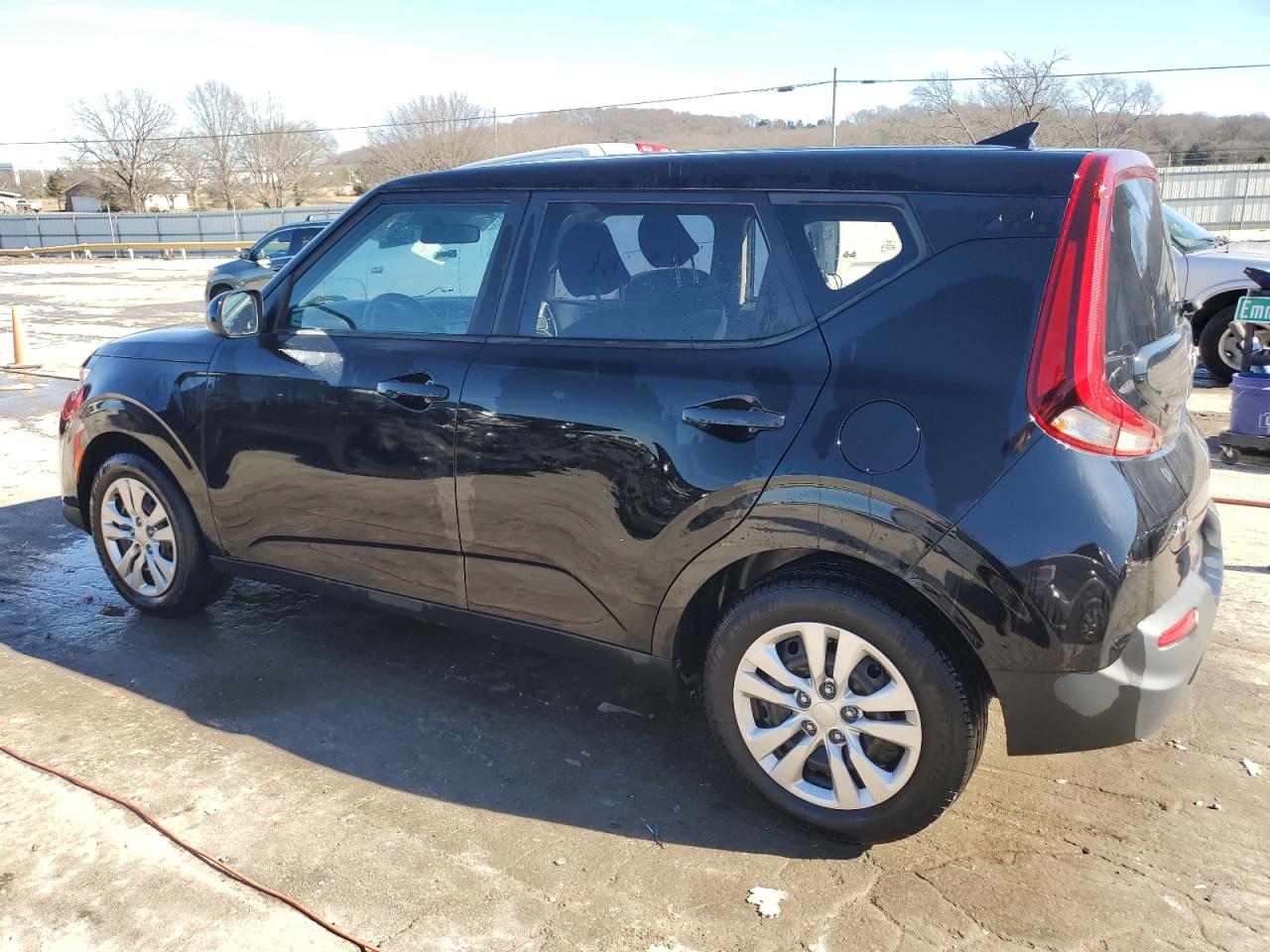 2020 KIA Soul VIN KNDJ23AU0L7031570 Copart auction photo, side damage thumbnail 2