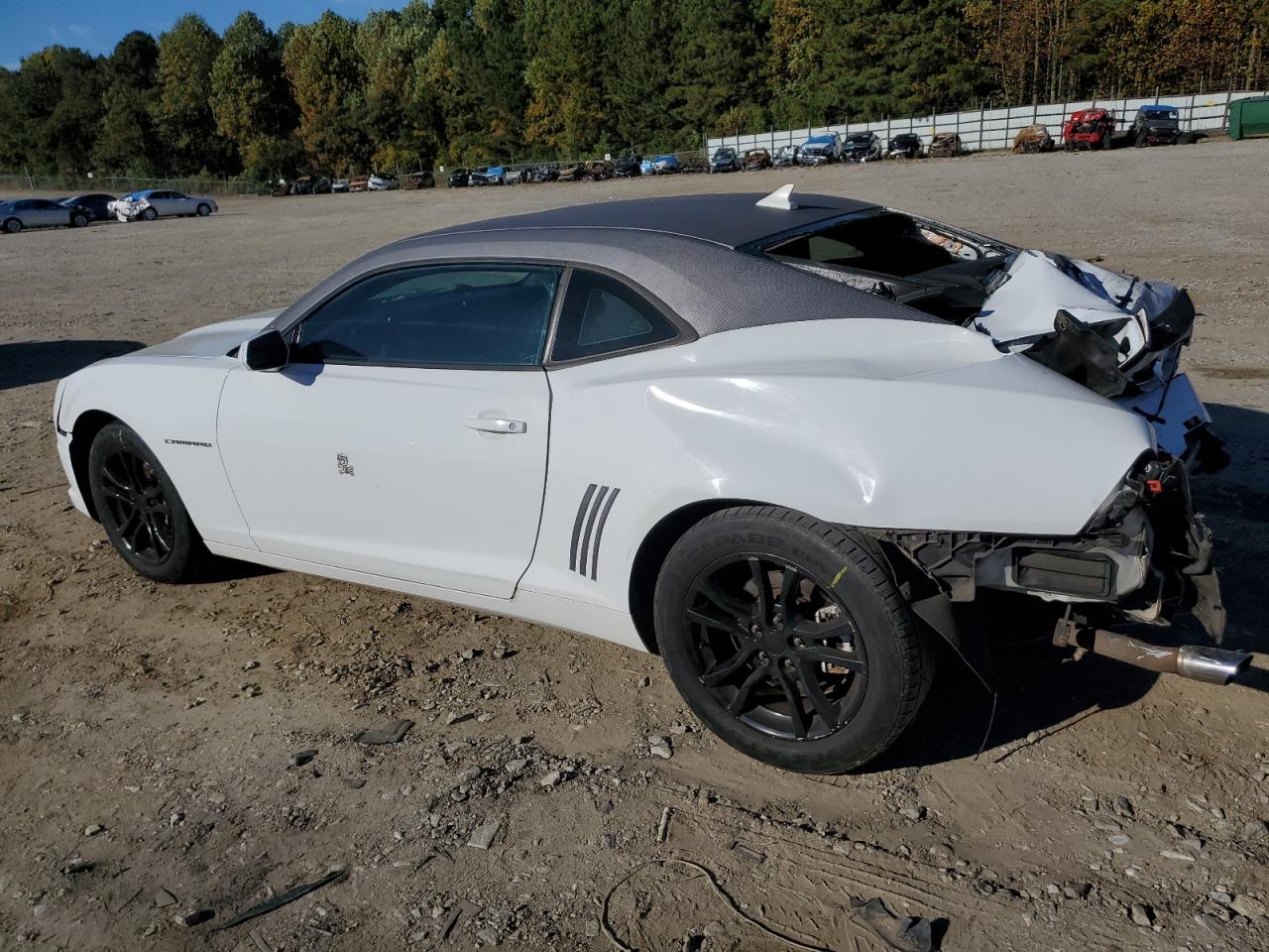 2013 Chevrolet Camaro VIN 2G1FE1E3XD9148889 Copart auction photo, all over damage thumbnail 2