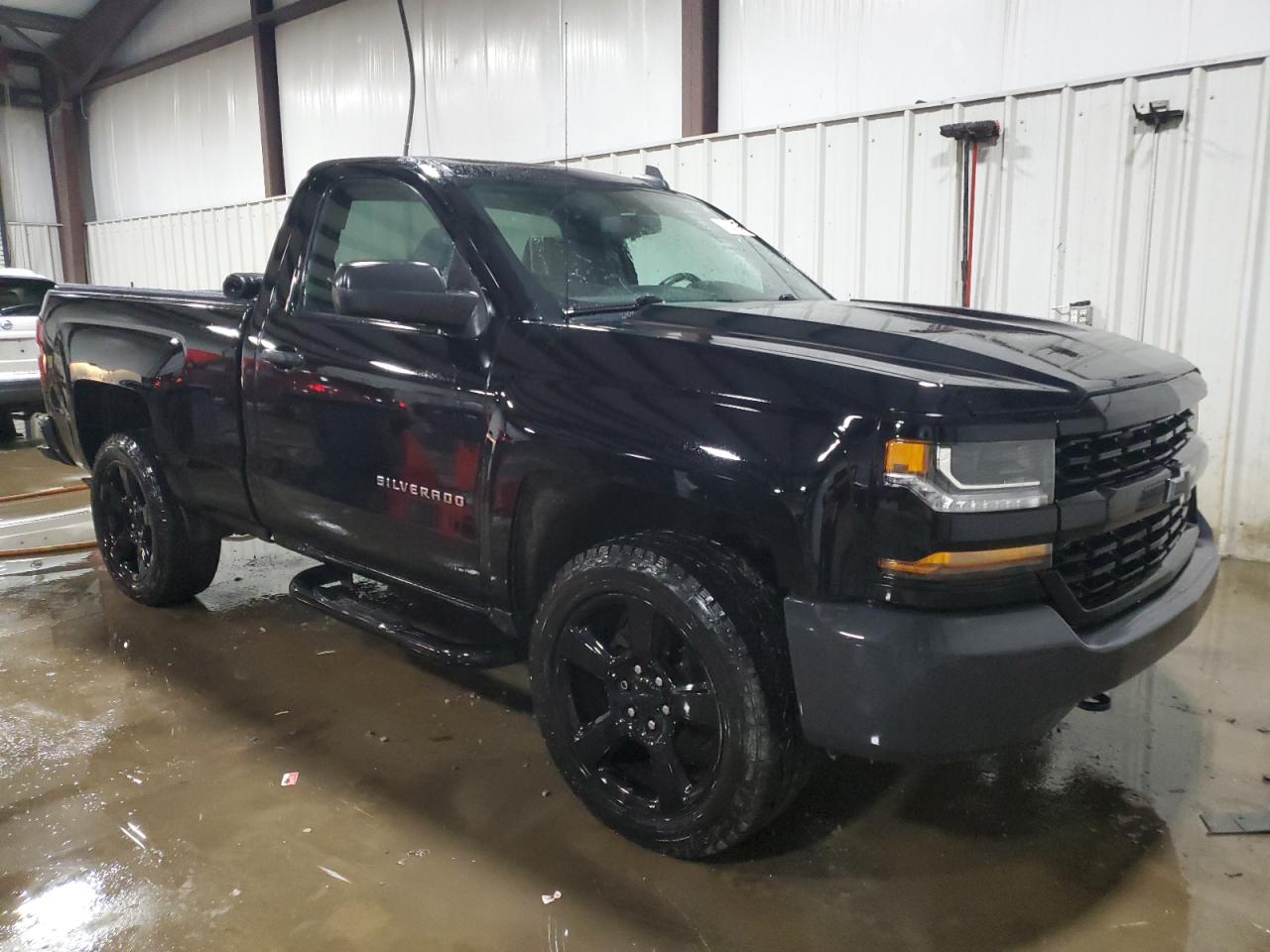 2017 Chevrolet Silverado VIN 1GCNKNEC8HZ118112 Copart auction photo, side / front end damage thumbnail 4