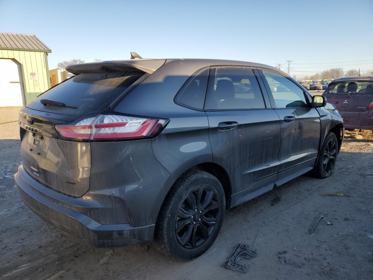 2023 Ford Edge VIN 2FMPK4G99PBA08378 Copart auction photo, front end damage thumbnail 3