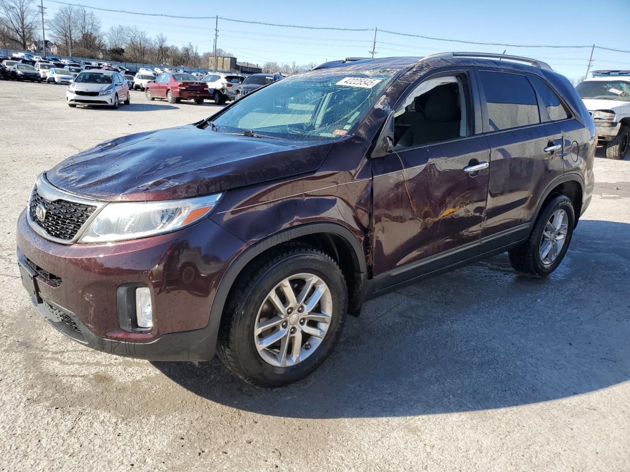 2015 KIA Sorento VIN 5XYKT4A64FG626342
