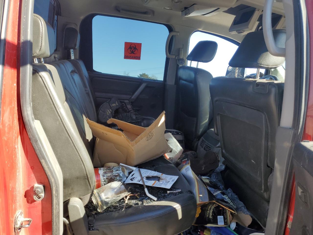2007 Nissan Titan VIN 1N6AA07B57N205848 Copart auction photo, all over / undercarriage damage thumbnail 10