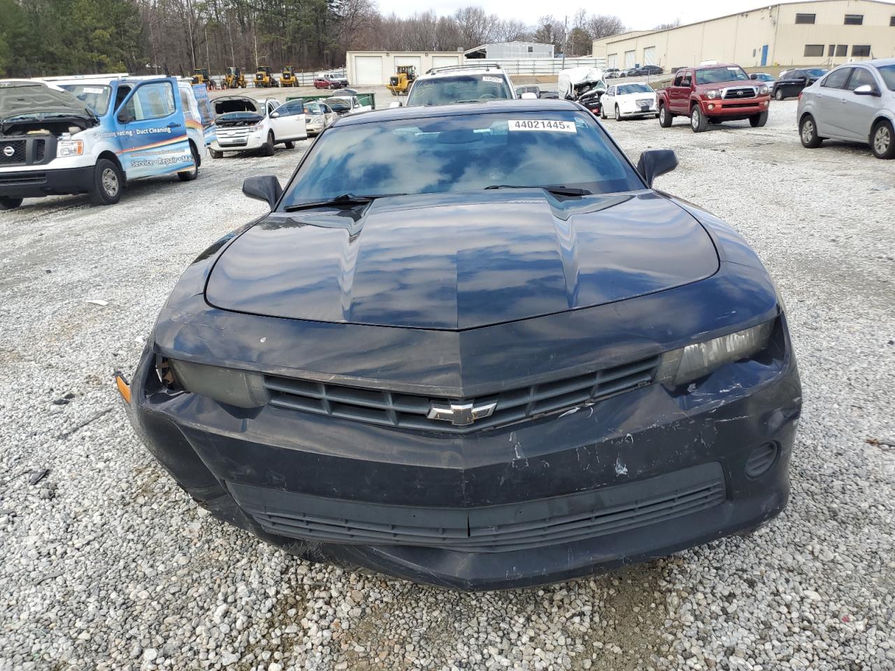 2014 Chevrolet Camaro VIN 2G1FA1E3XE9249721 Copart auction photo, front end / side damage thumbnail 5