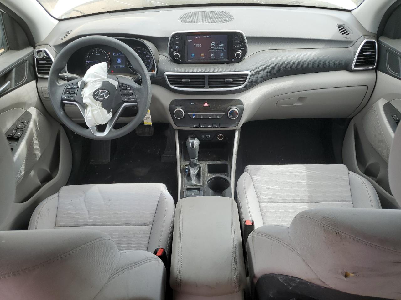 2019 Hyundai Tucson VIN KM8J2CA45KU978860 Copart auction photo, front end damage thumbnail 8