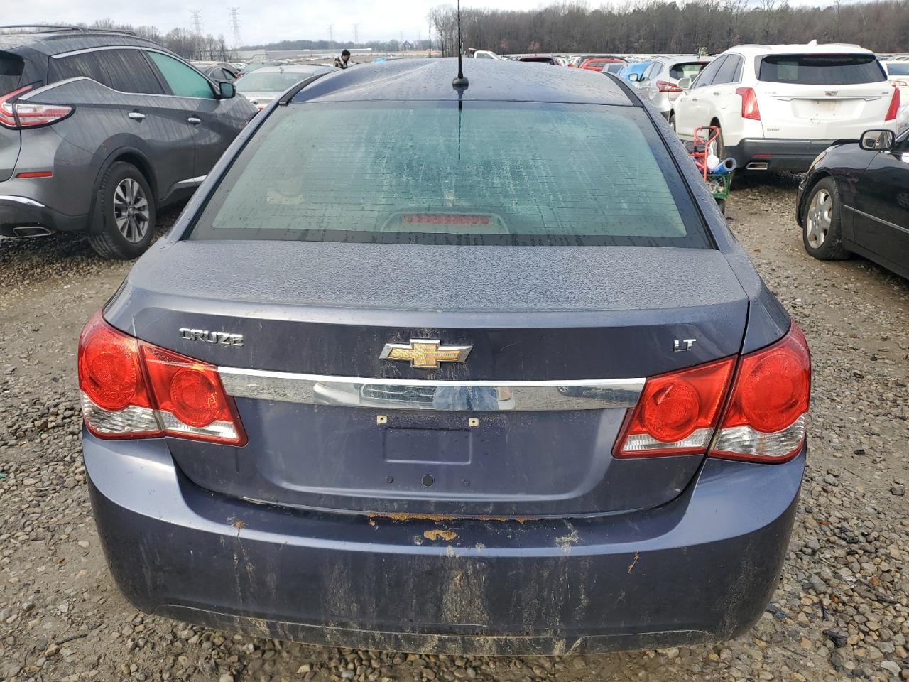 2014 Chevrolet Cruze VIN 1G1PK5SB7E7380630 Copart auction photo, all over damage thumbnail 6