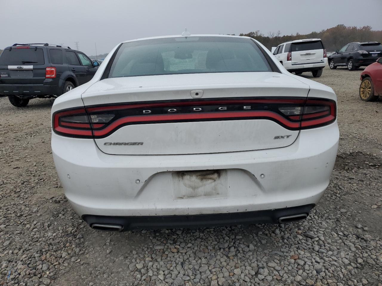 2018 Dodge Charger VIN 2C3CDXHG6JH122133 Copart auction photo, side damage thumbnail 6