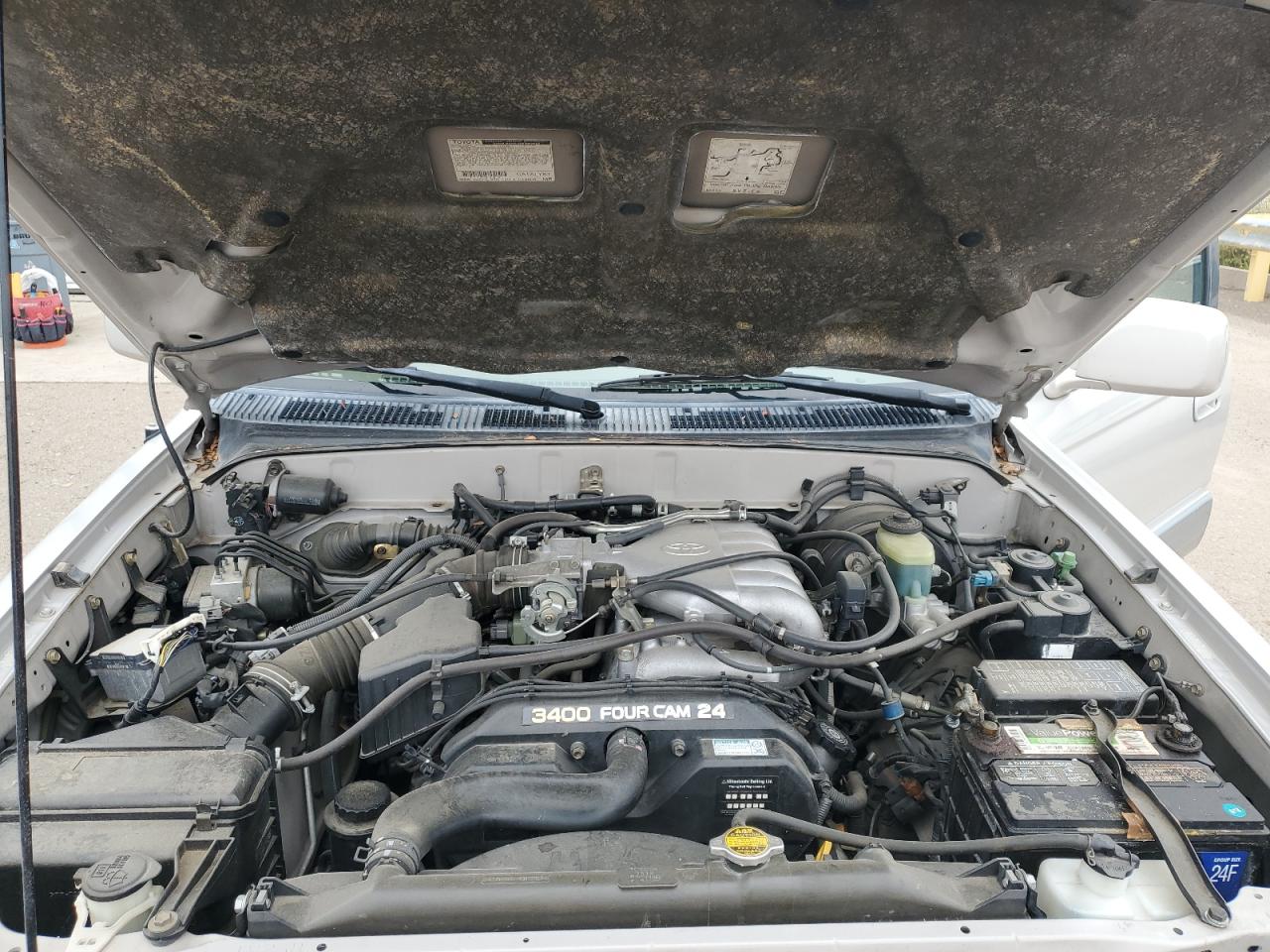 2000 Toyota 4Runner VIN JT3HN87R8Y0272626 Copart auction photo, rear end damage thumbnail 12