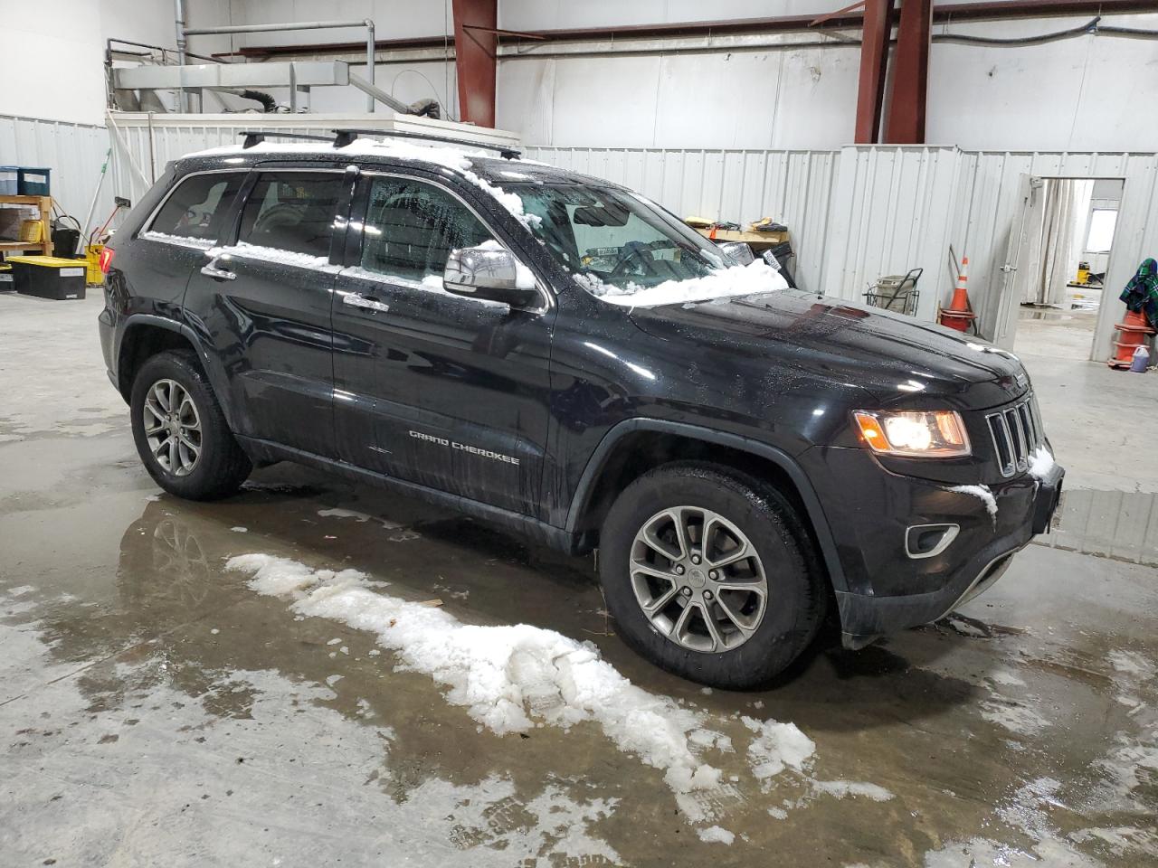 2014 Jeep Grand Cherokee VIN 1C4RJFBG8EC447702 Copart auction photo, rear end damage thumbnail 4